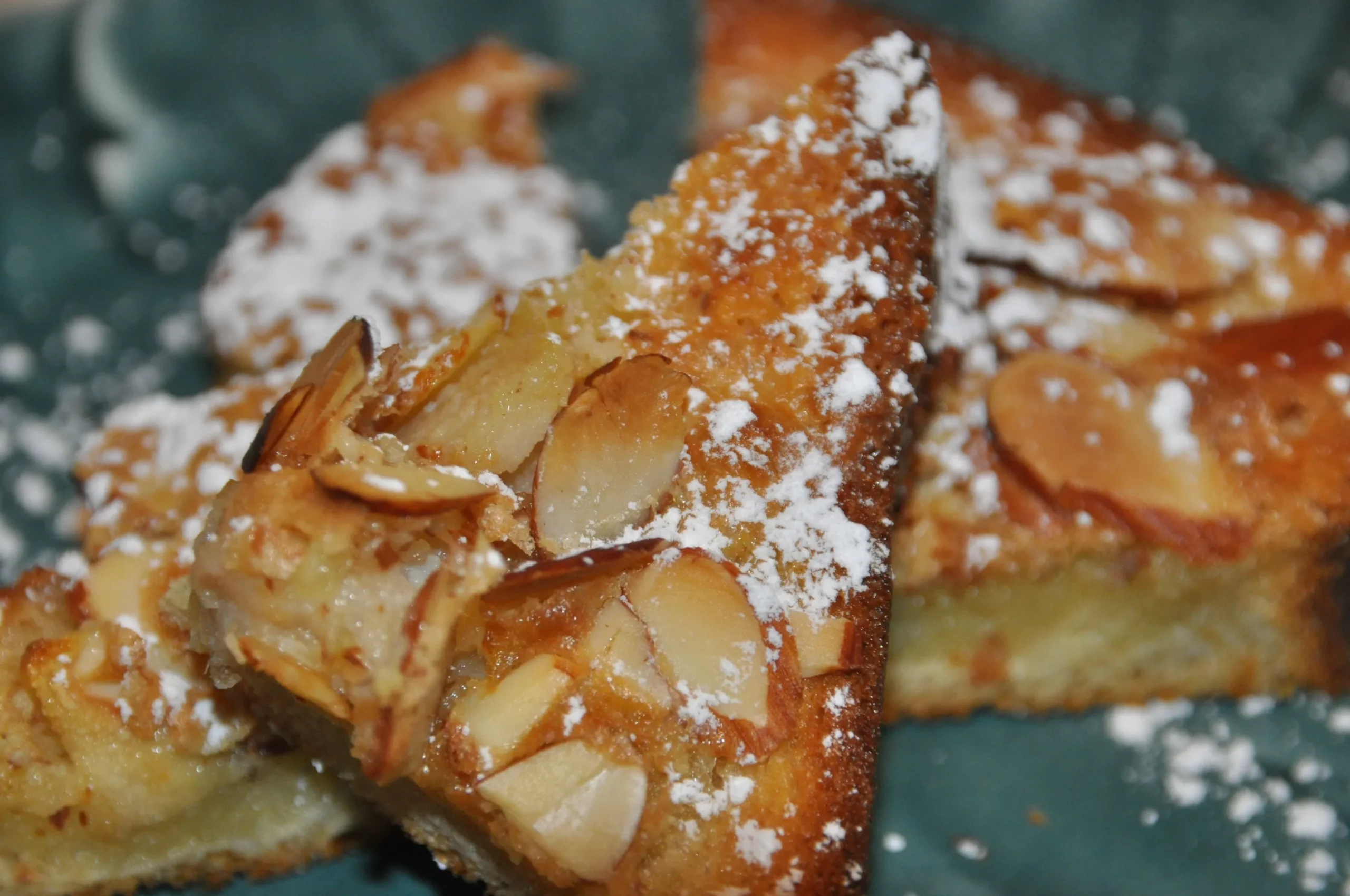 Honey Pear Almond Toast