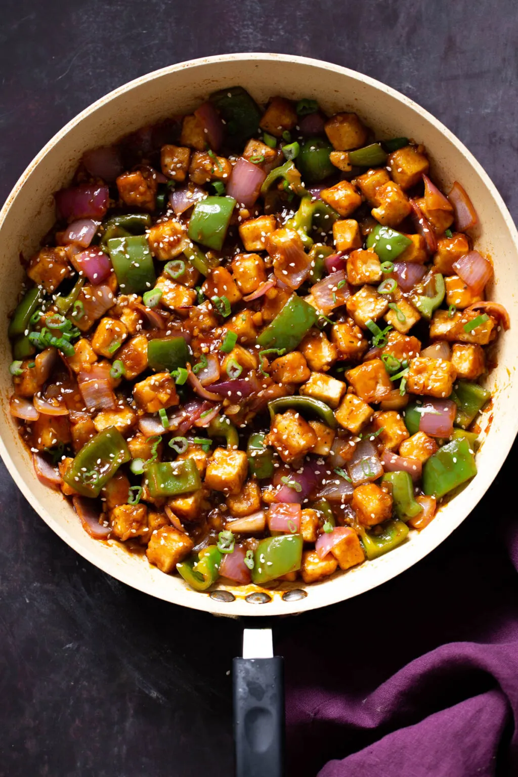 Honey Sweet Chili Tofu