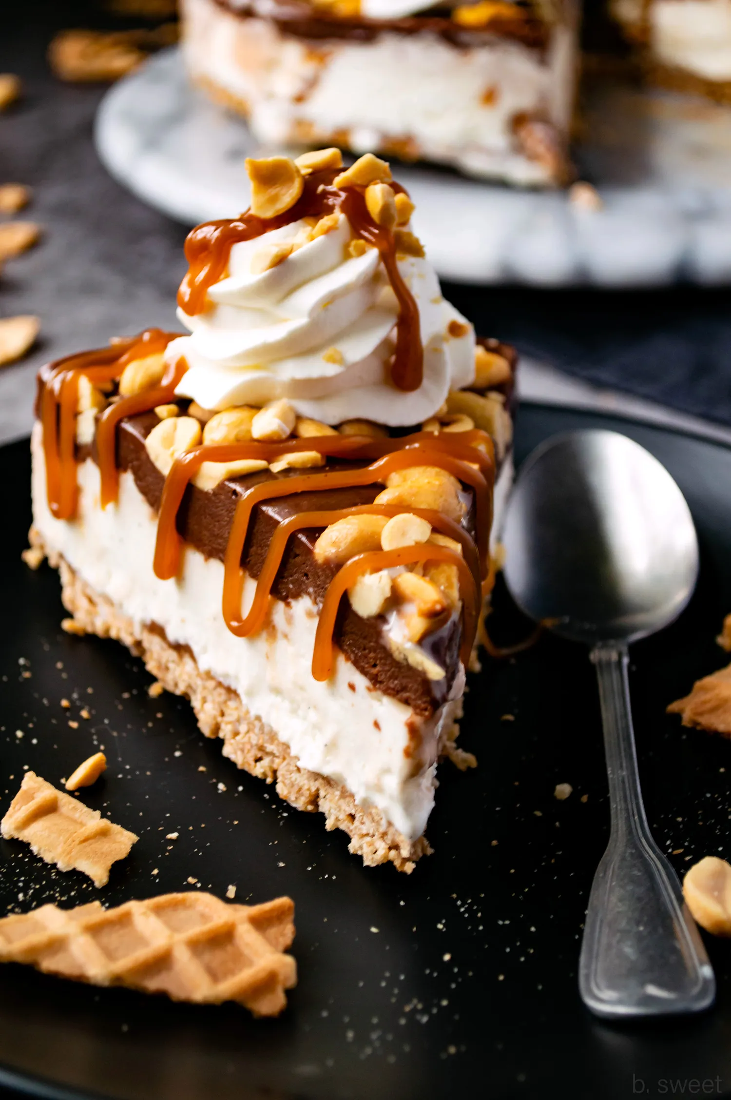 Hot Fudge Peanut Butter Ice Cream Pie