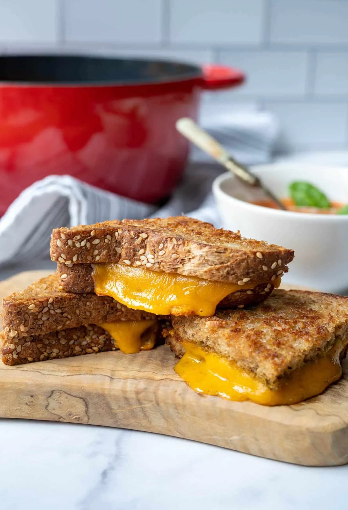 Hot Mess Grilled Cheese