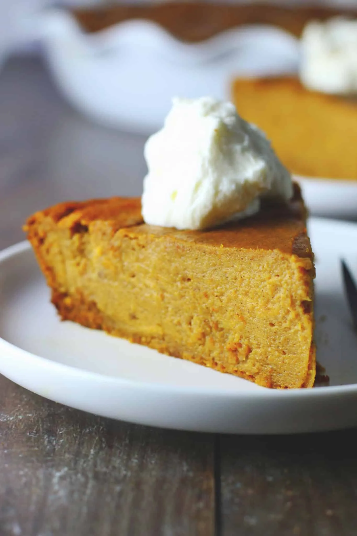 Impossible Pumpkin Pie Vegan
