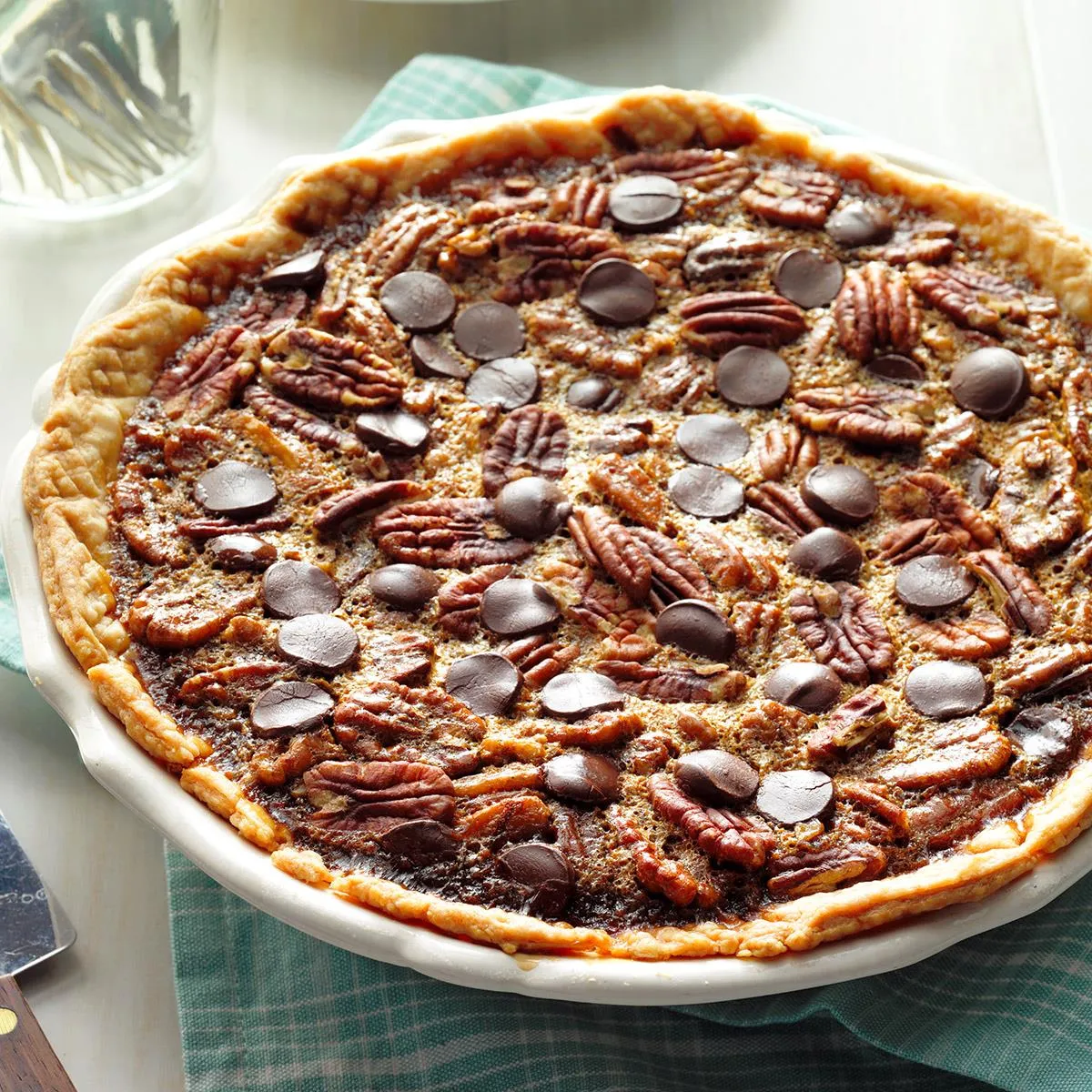 Ina Garten's Bourbon Chocolate Pecan Pie