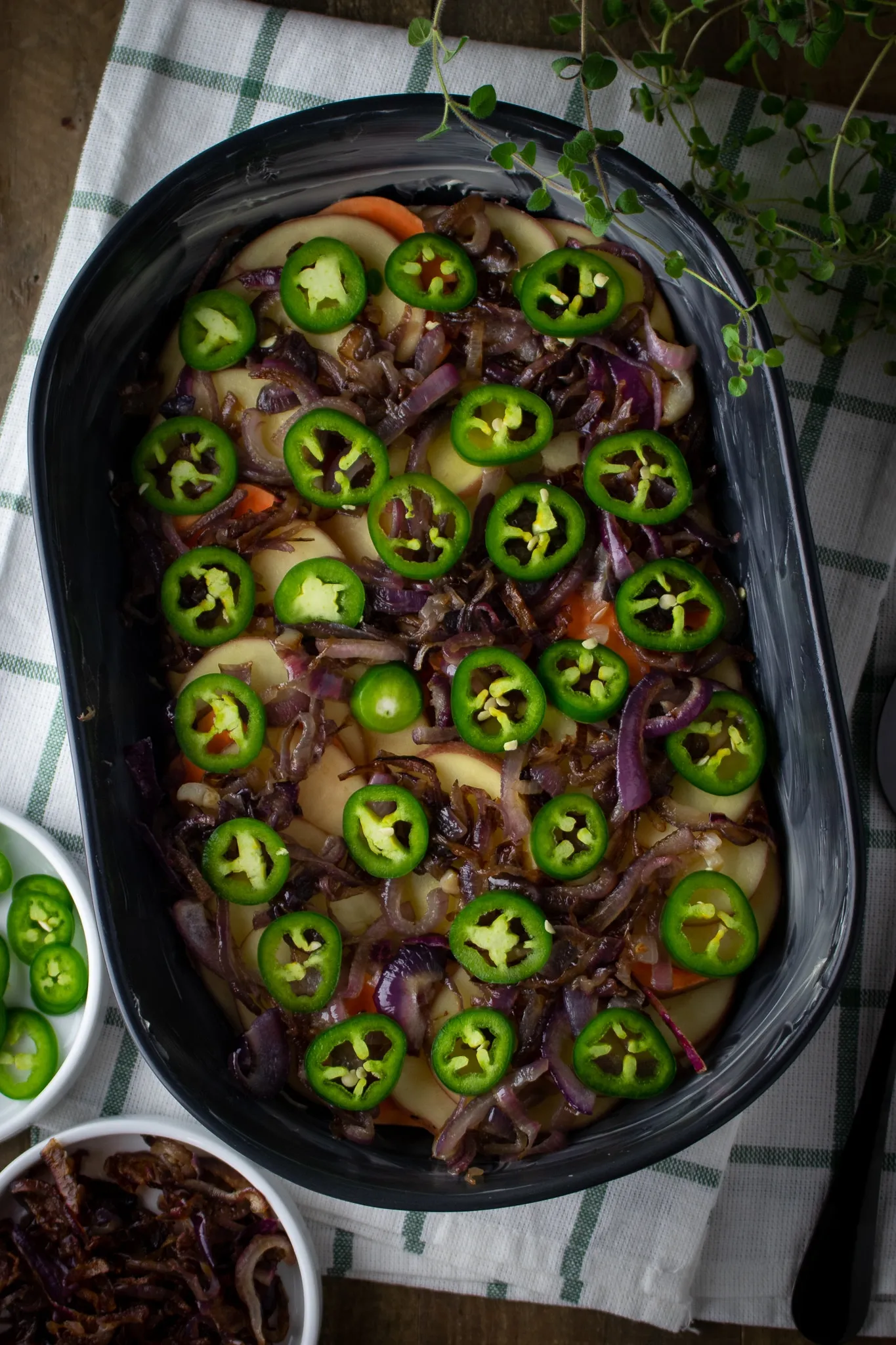 Indian Spiced Potato Gratin