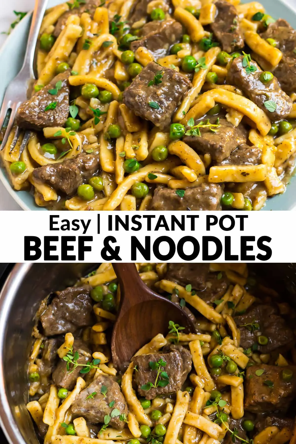 Instant Pot Amish Beef Noodles