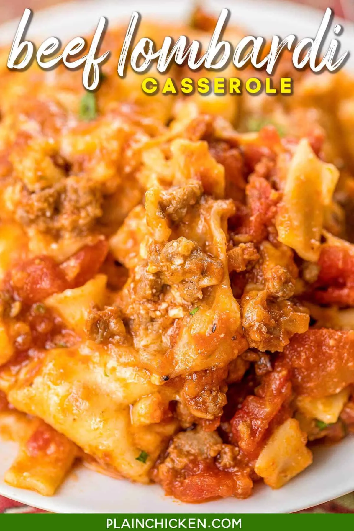 Instant Pot Beef Lombardi