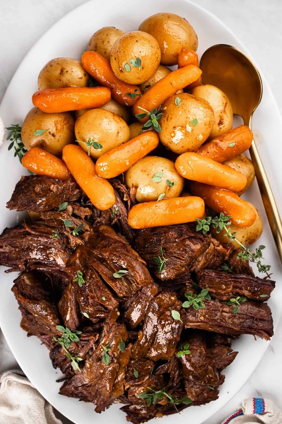 Instant Pot Cabernet Pot Roast with Potatoes and Carrots