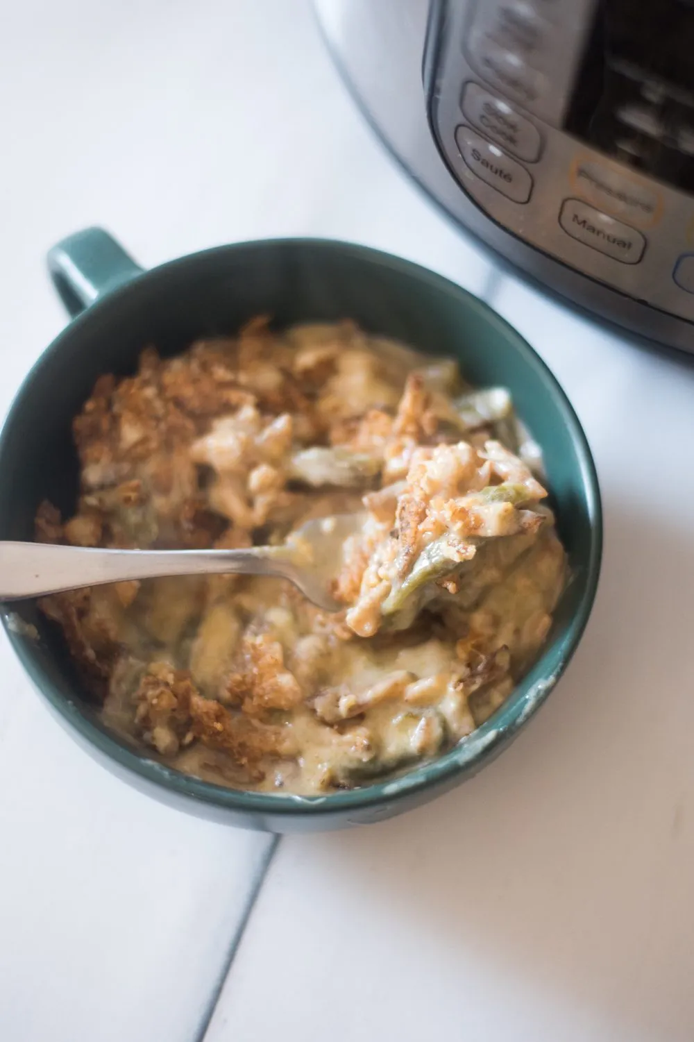 Instant Pot Homemade Green Bean Casserole