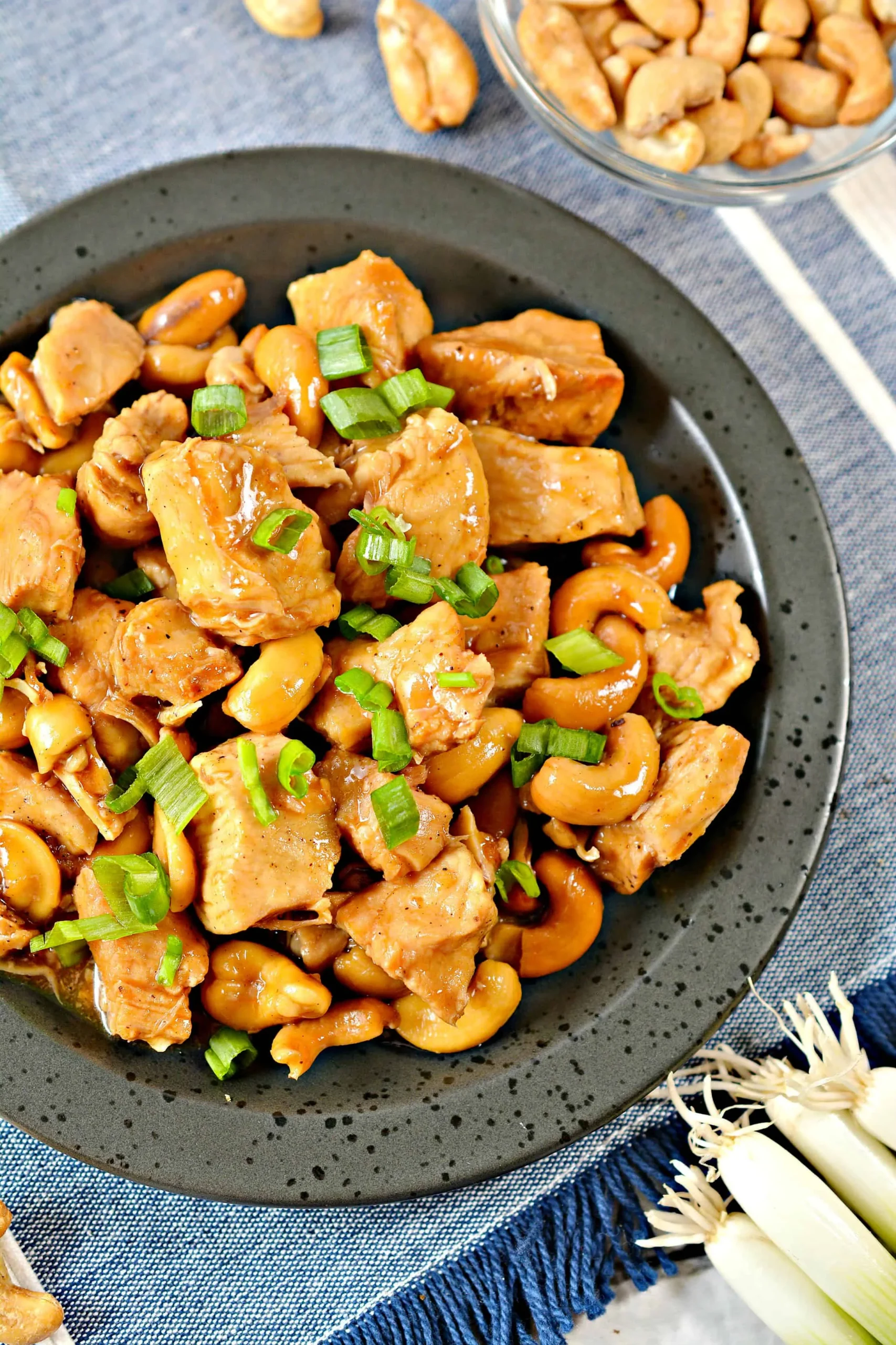Instant Pot Honey Cashew Chicken