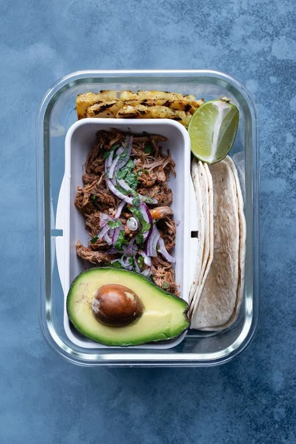 Instant Pot Lamb Tacos al Pastor