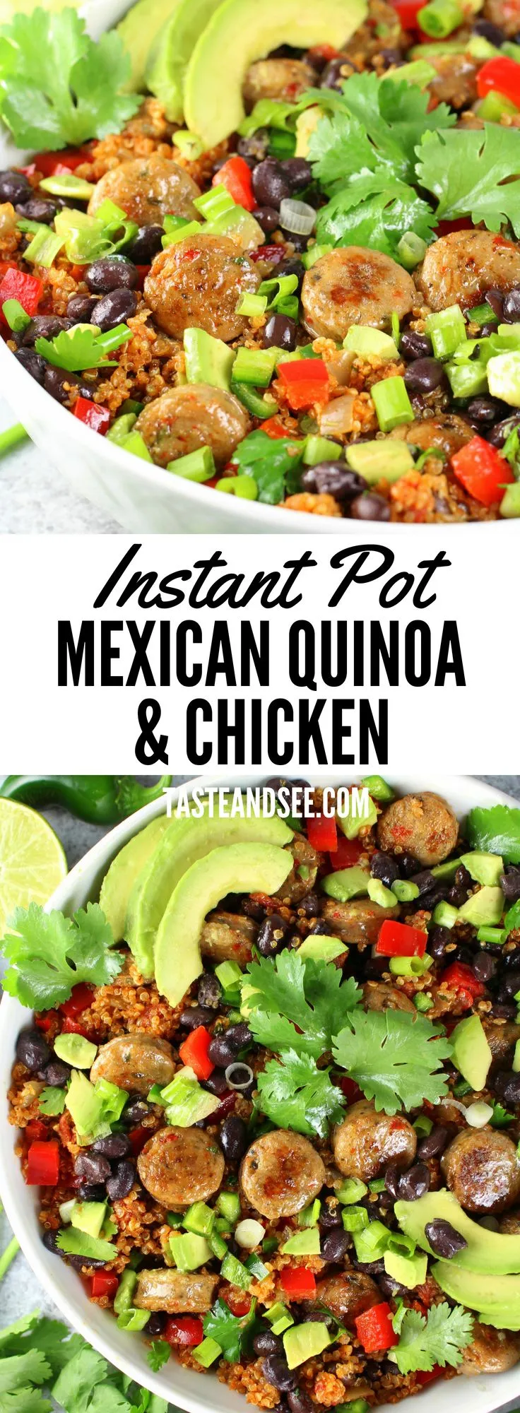 Instant Pot Mexican Quinoa Chicken