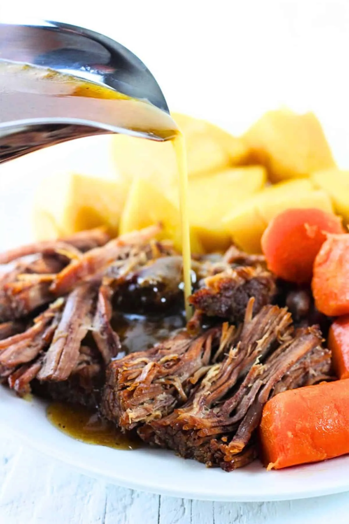 Instant Pot Pot Roast Veggies Gravy
