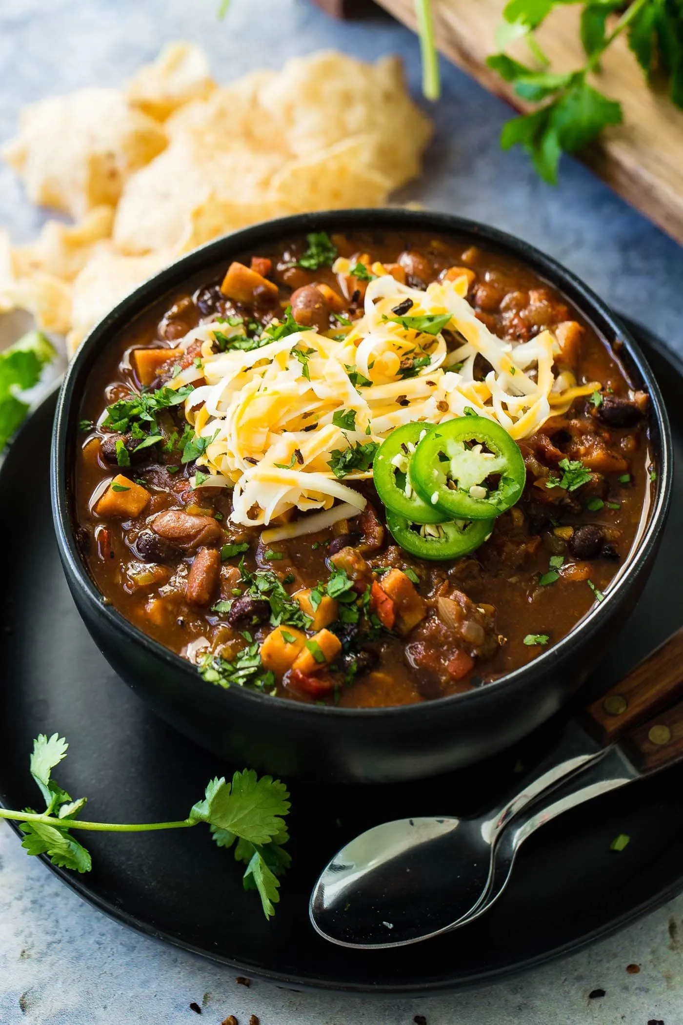 Instant Pot Vegetarian Chili