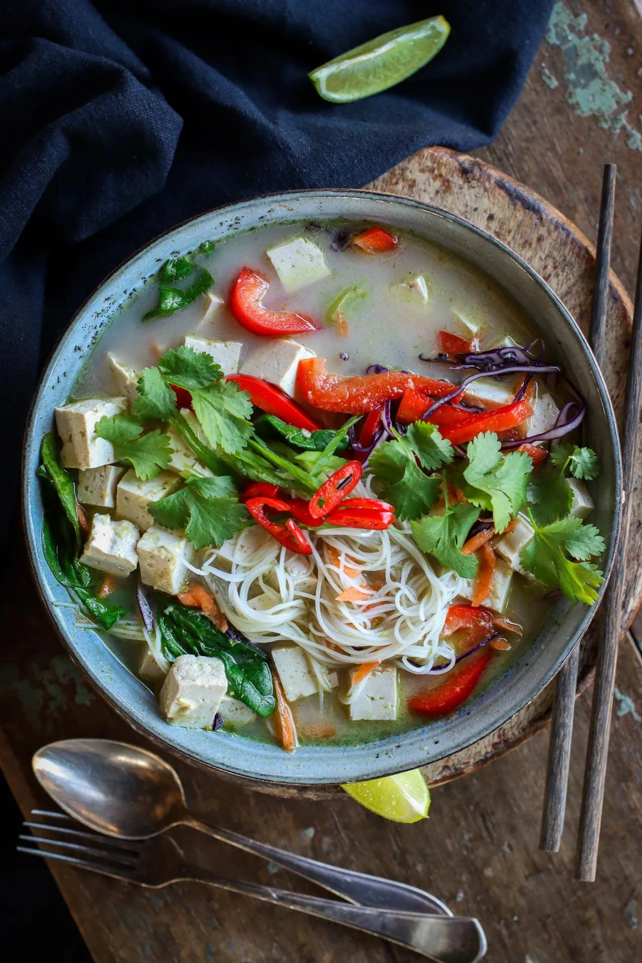 Instant Thai Curry Noodle Soup