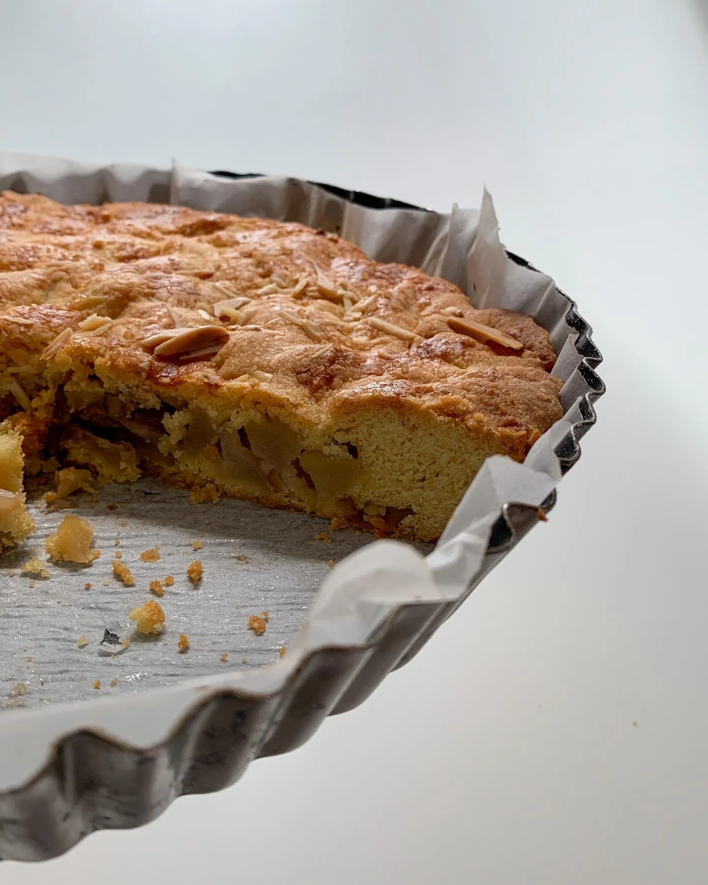 Italian New Year's Pear and Almond Crostata