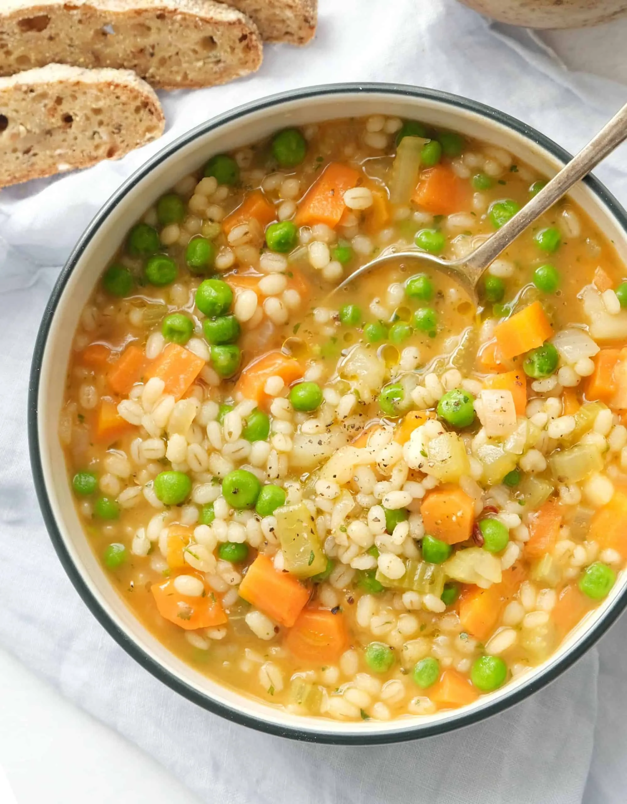 Italian Vegetable Barley Soup