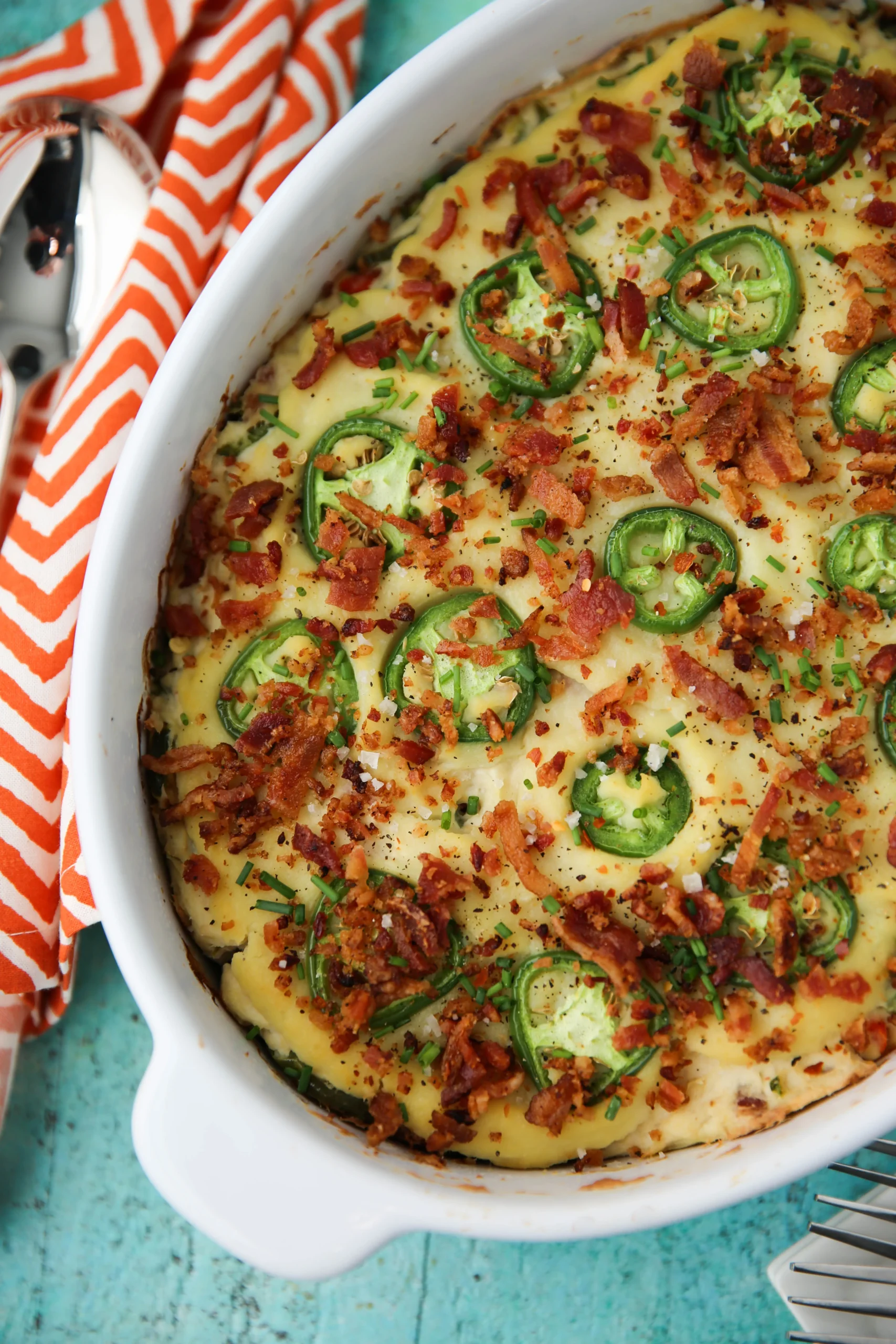 Jalapeno Popper Chicken Casserole