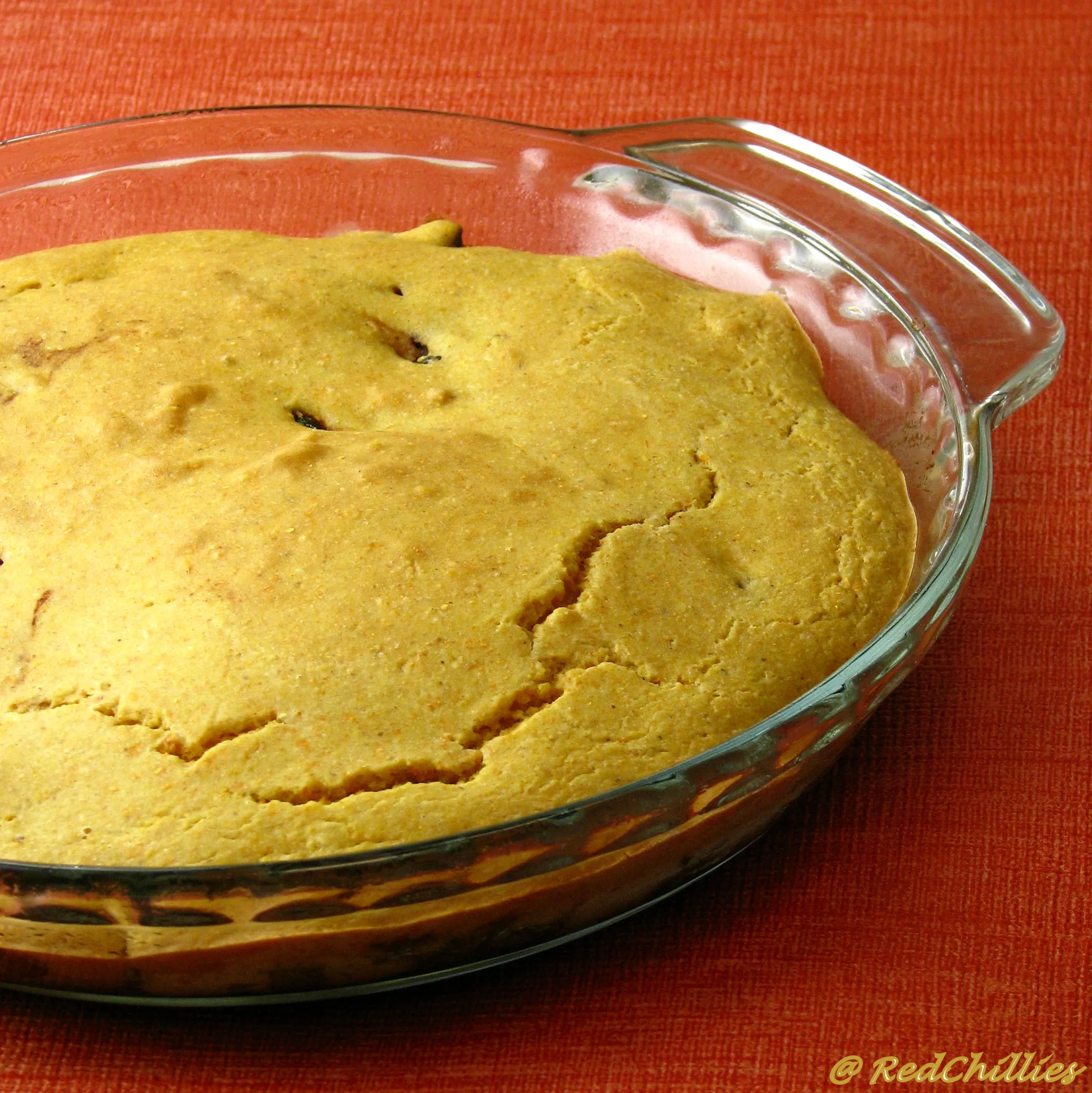 Jamaican Style Black Bean and Coconut Cornbread Bake