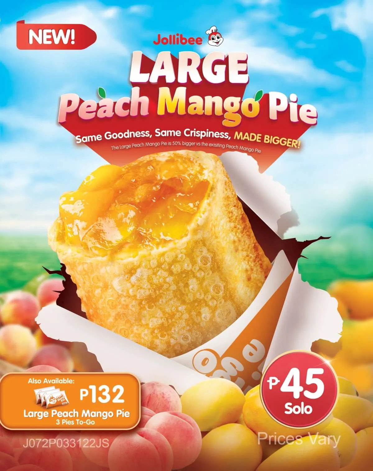 Jollibee's Peach Mango Pie
