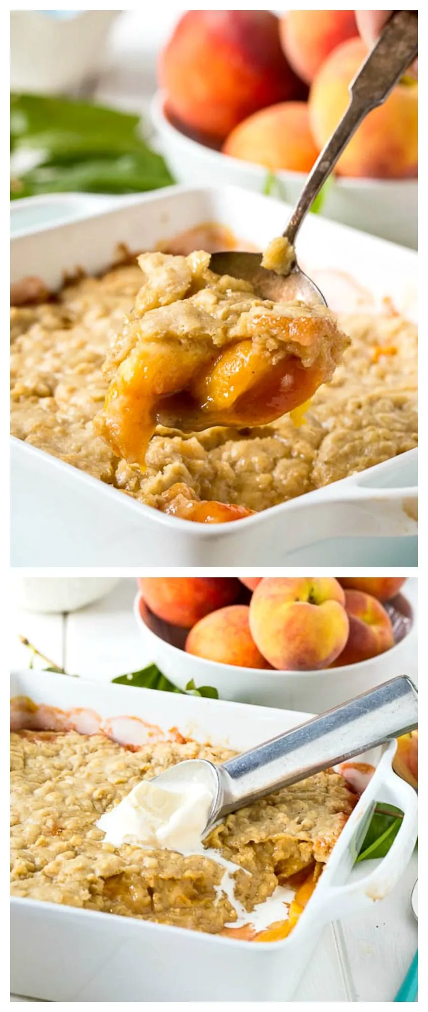 Just Peachy Oat Cobbler