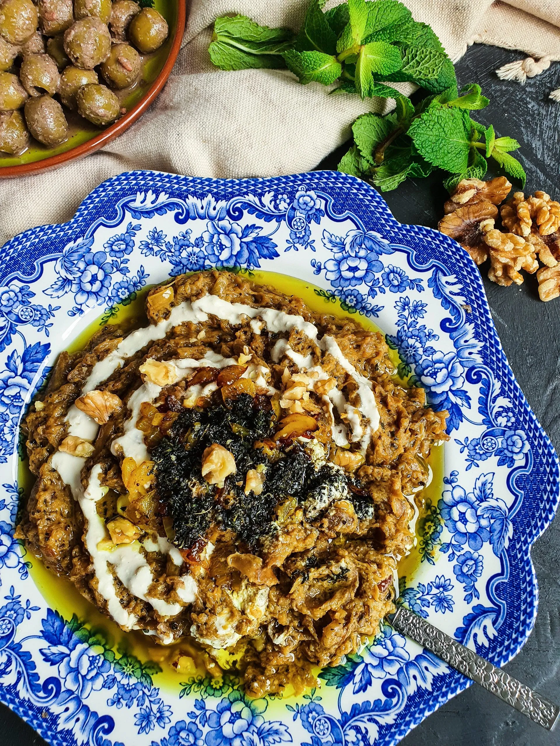 Kashke Bademjan (Persian Eggplant Dip)