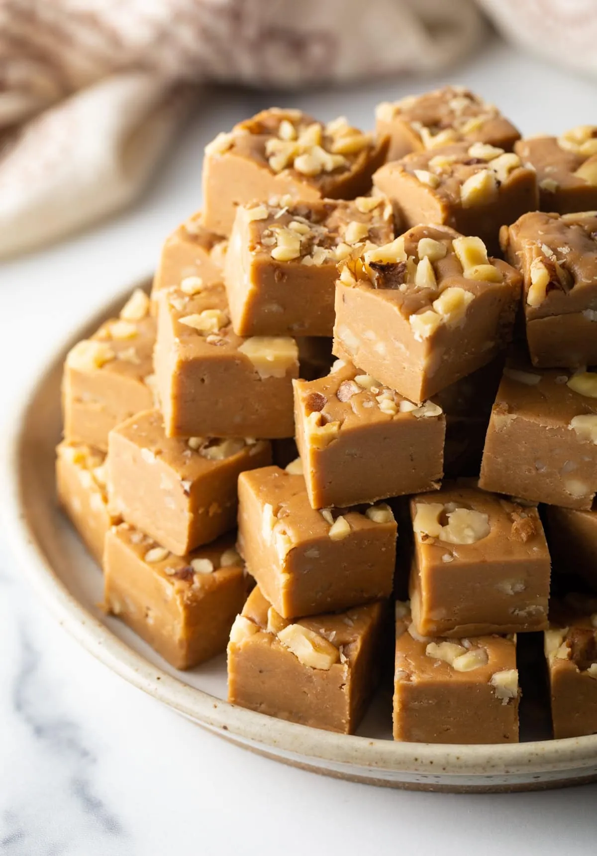Keto Maple Walnut Fudge