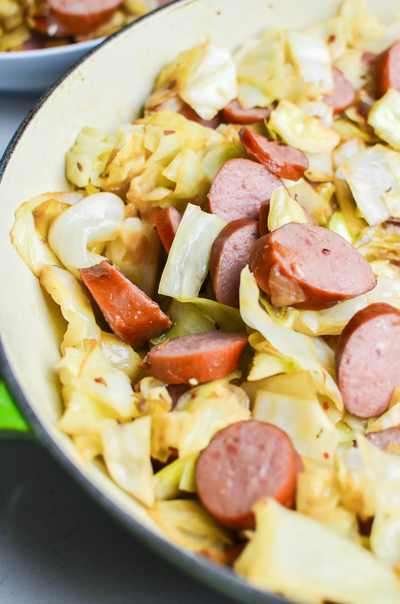 Kielbasa and Cabbage Surprise