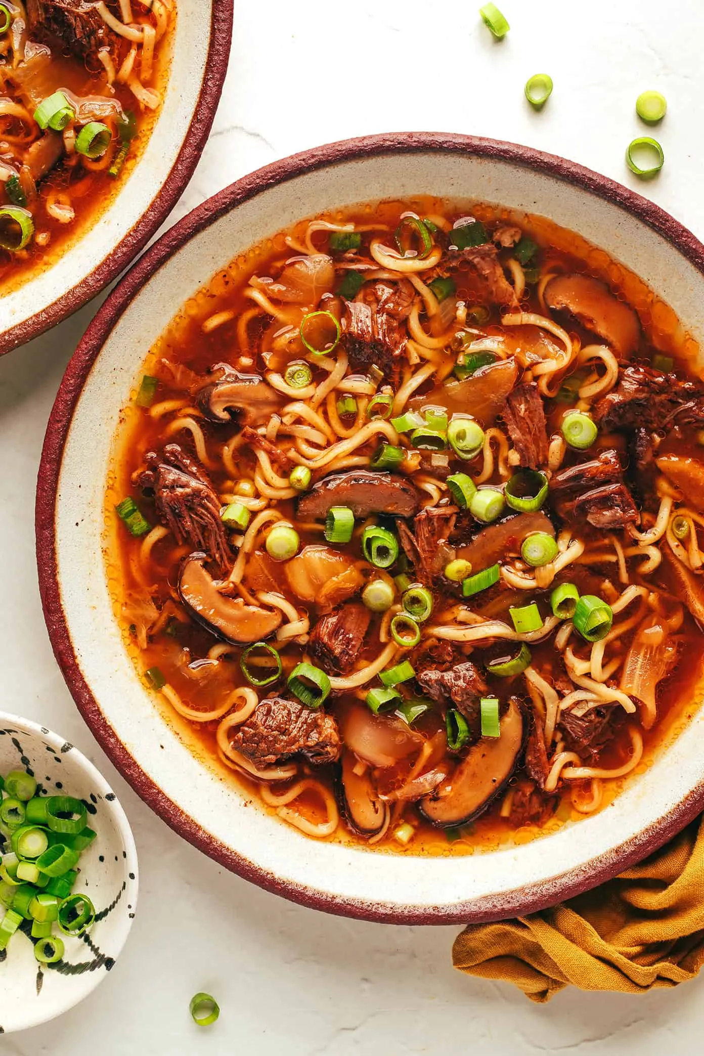 Kimchi Beef Noodle Soup