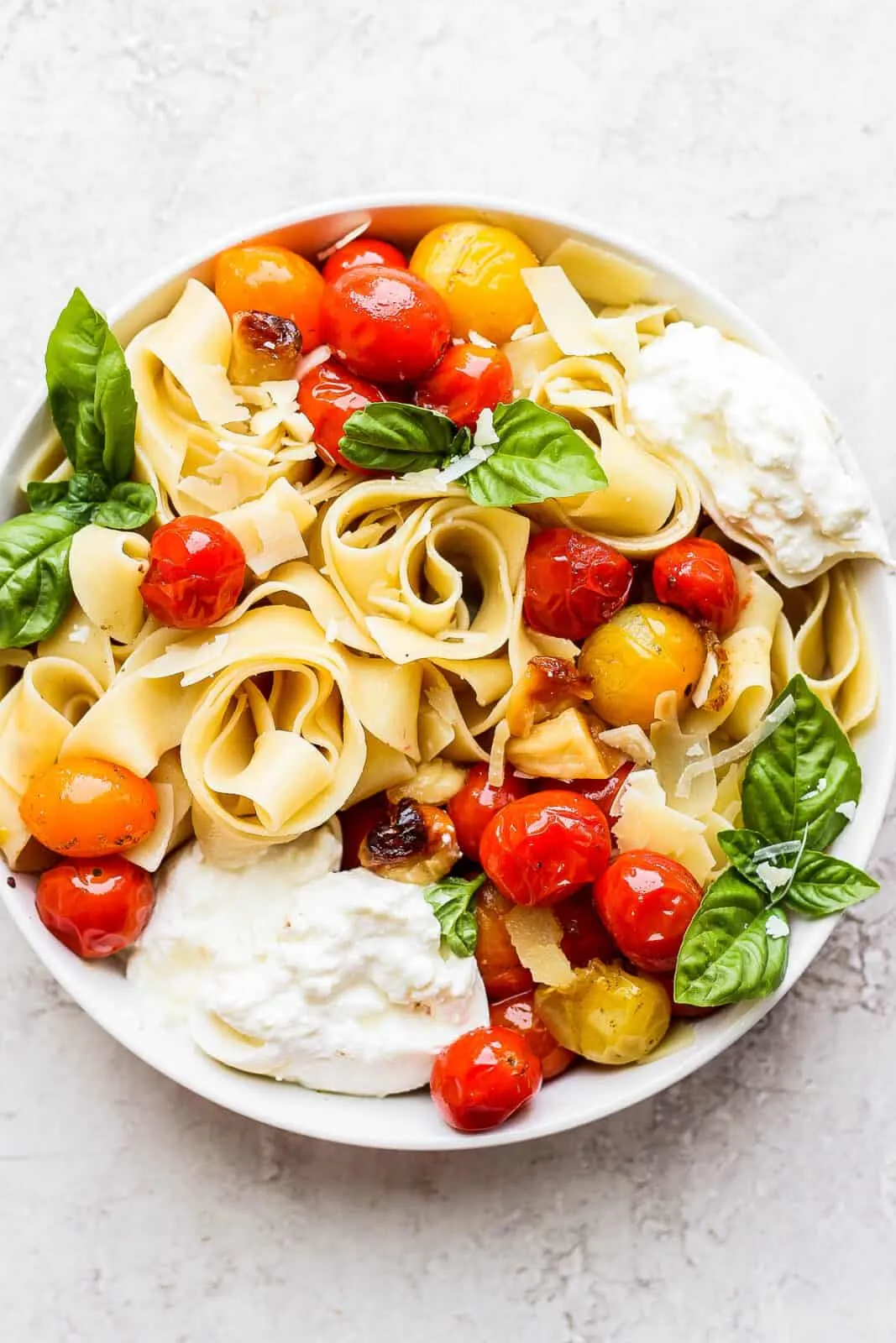 Late Summer Pasta Burrata