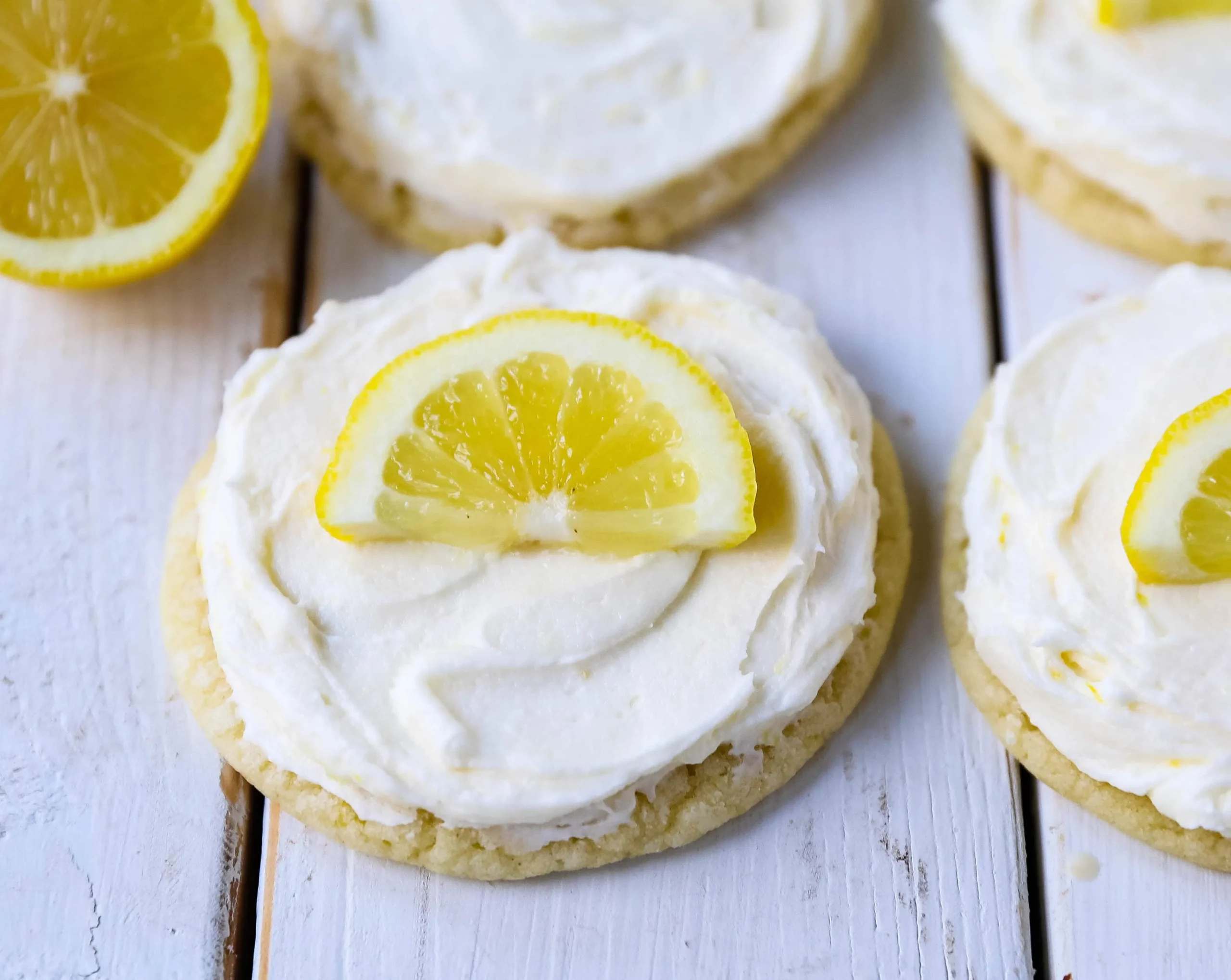 Lemon Cookies with Lemon Icing