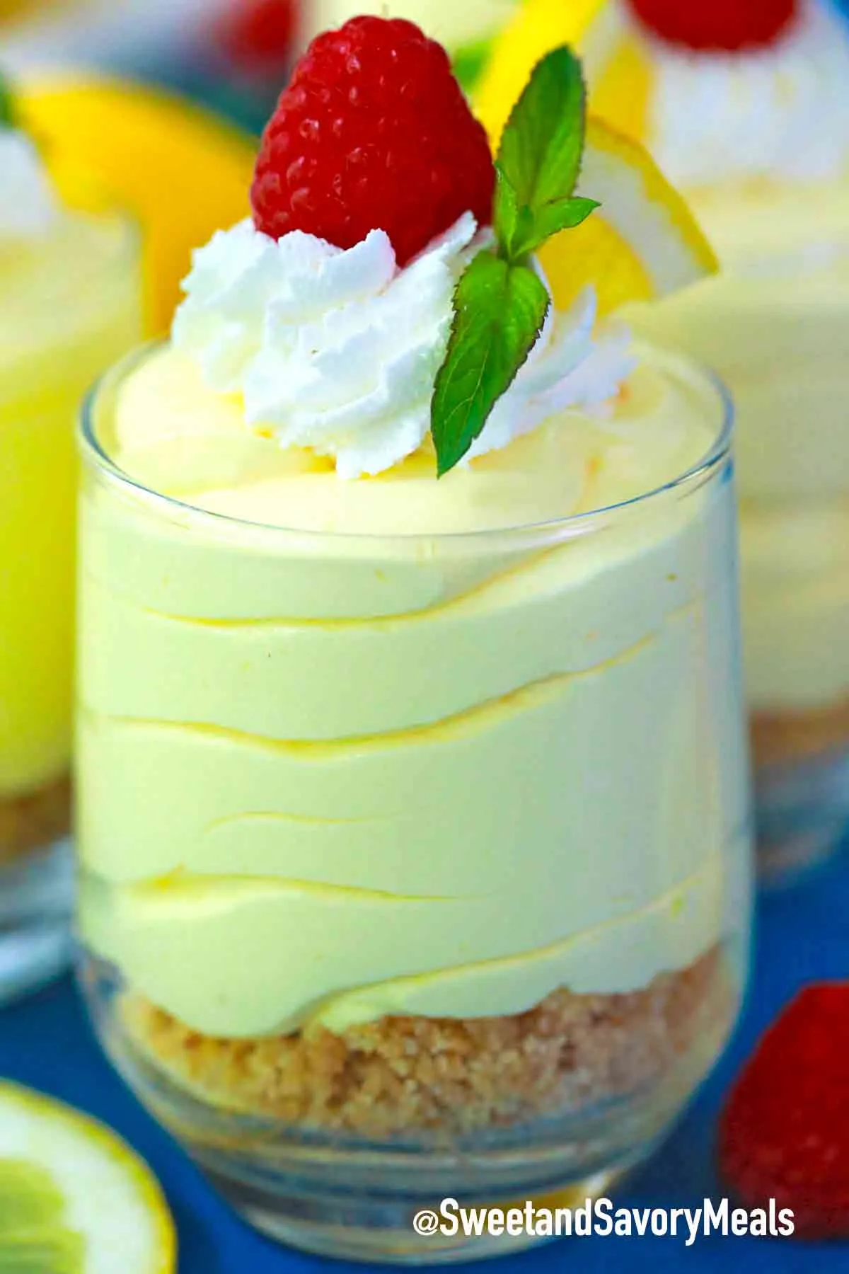Lemon Cottage Cheese Mousse