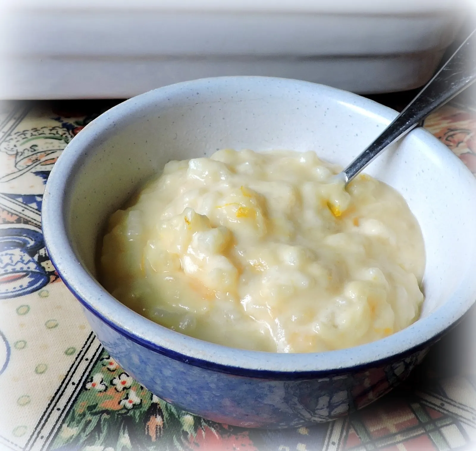 Lemon Pie Rice Pudding
