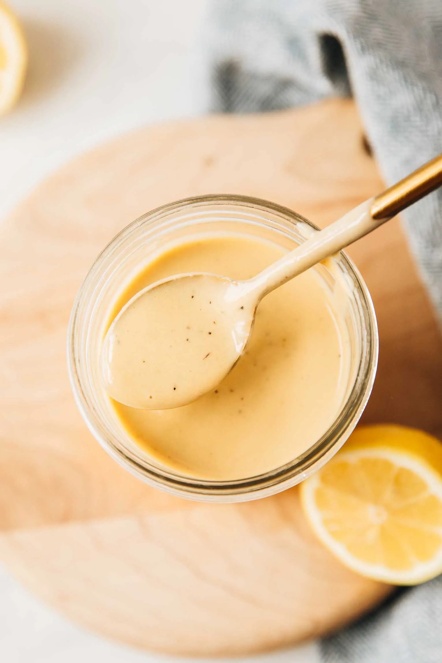 Lemon Tahini Collagen Dressing