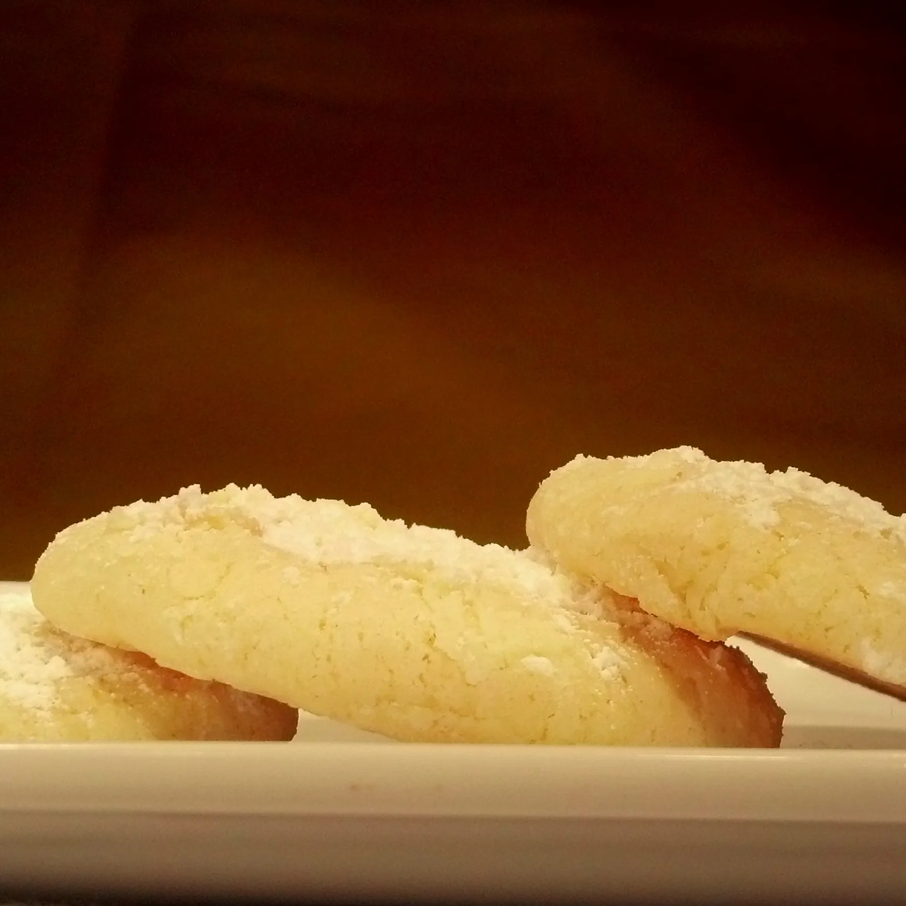 Lemony Lemon Pudding Cookies