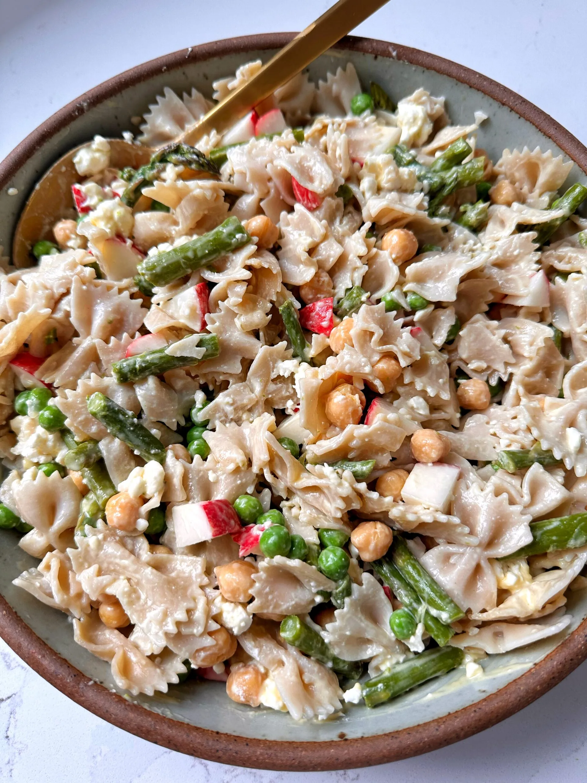 Lemony Spring Pasta Salad