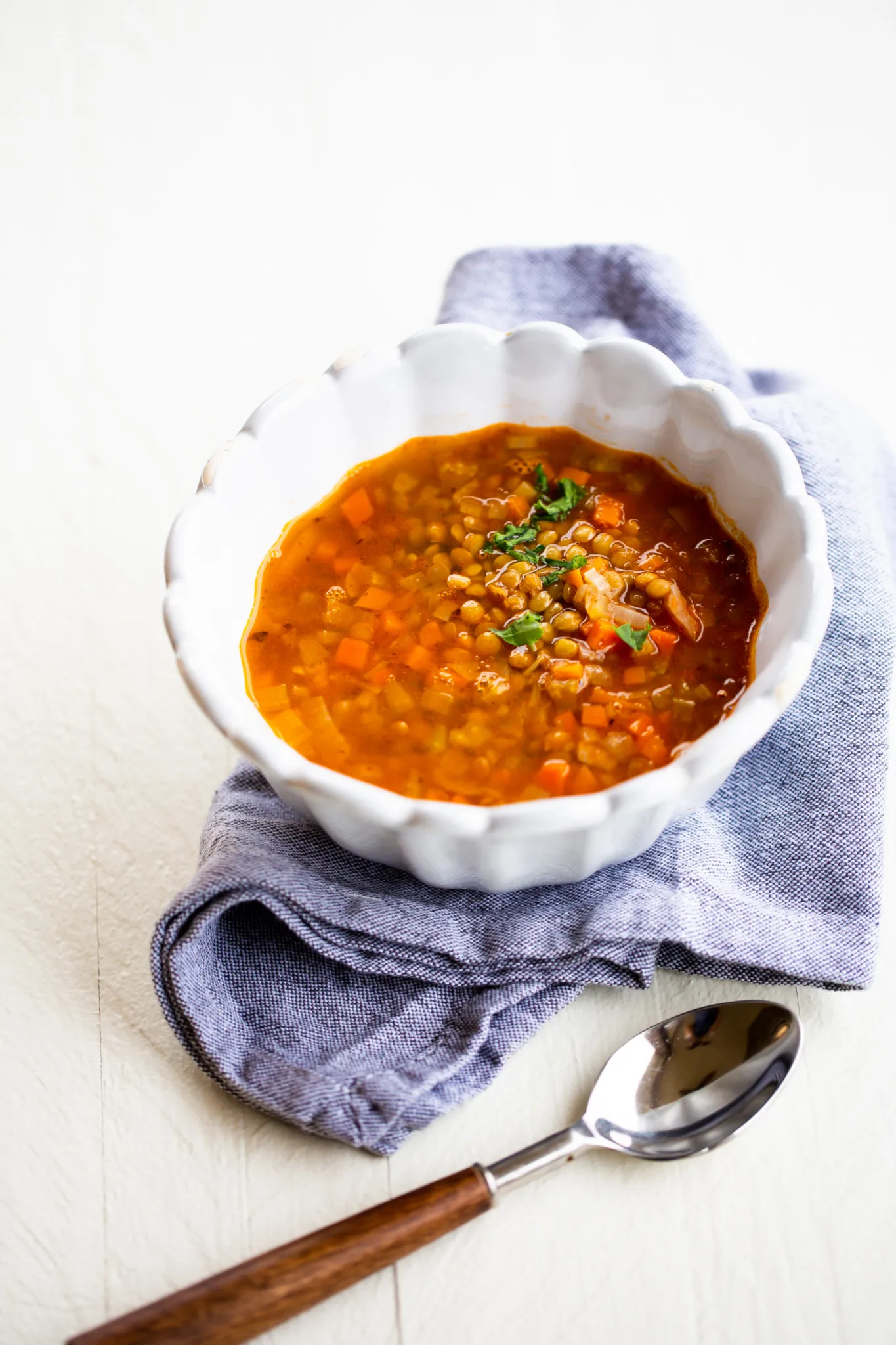 Lentil Soup Sopa de Lentejas