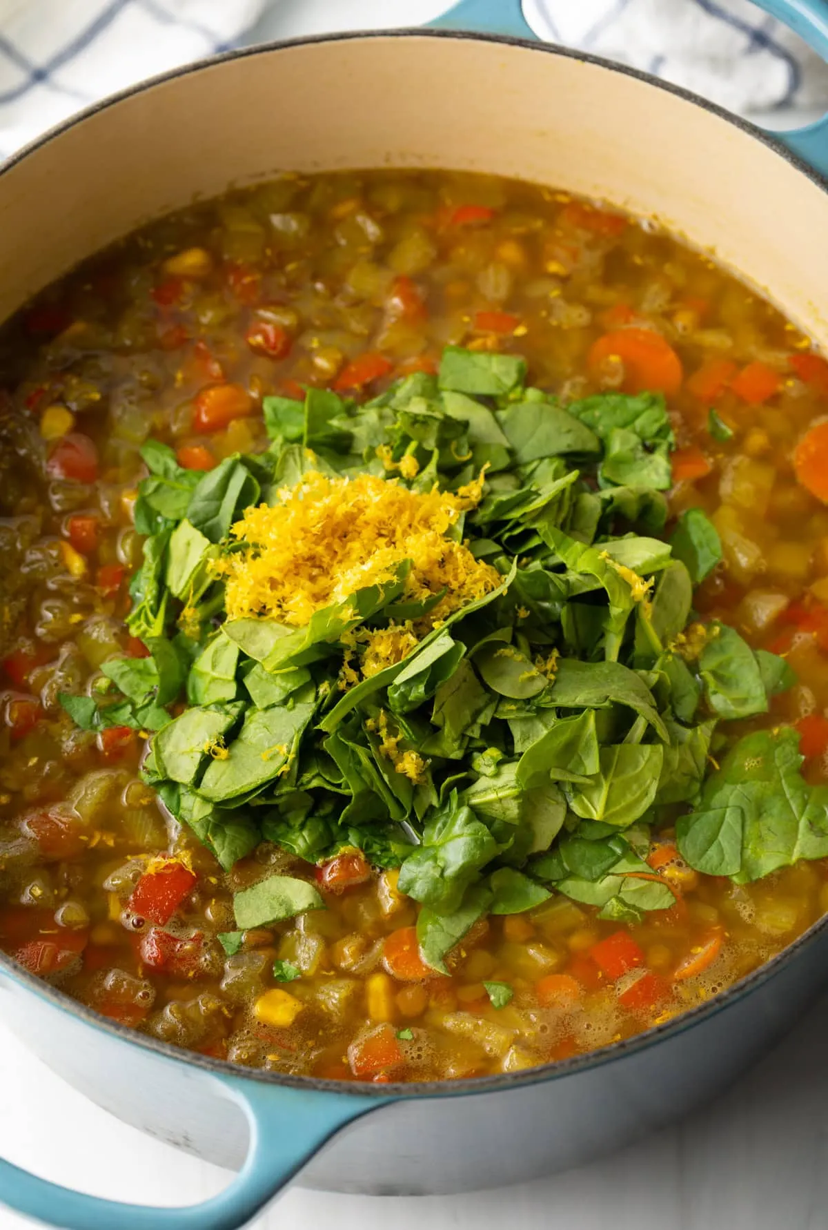 Lentil Soup with Fennel and Sun Dried Tomatoes