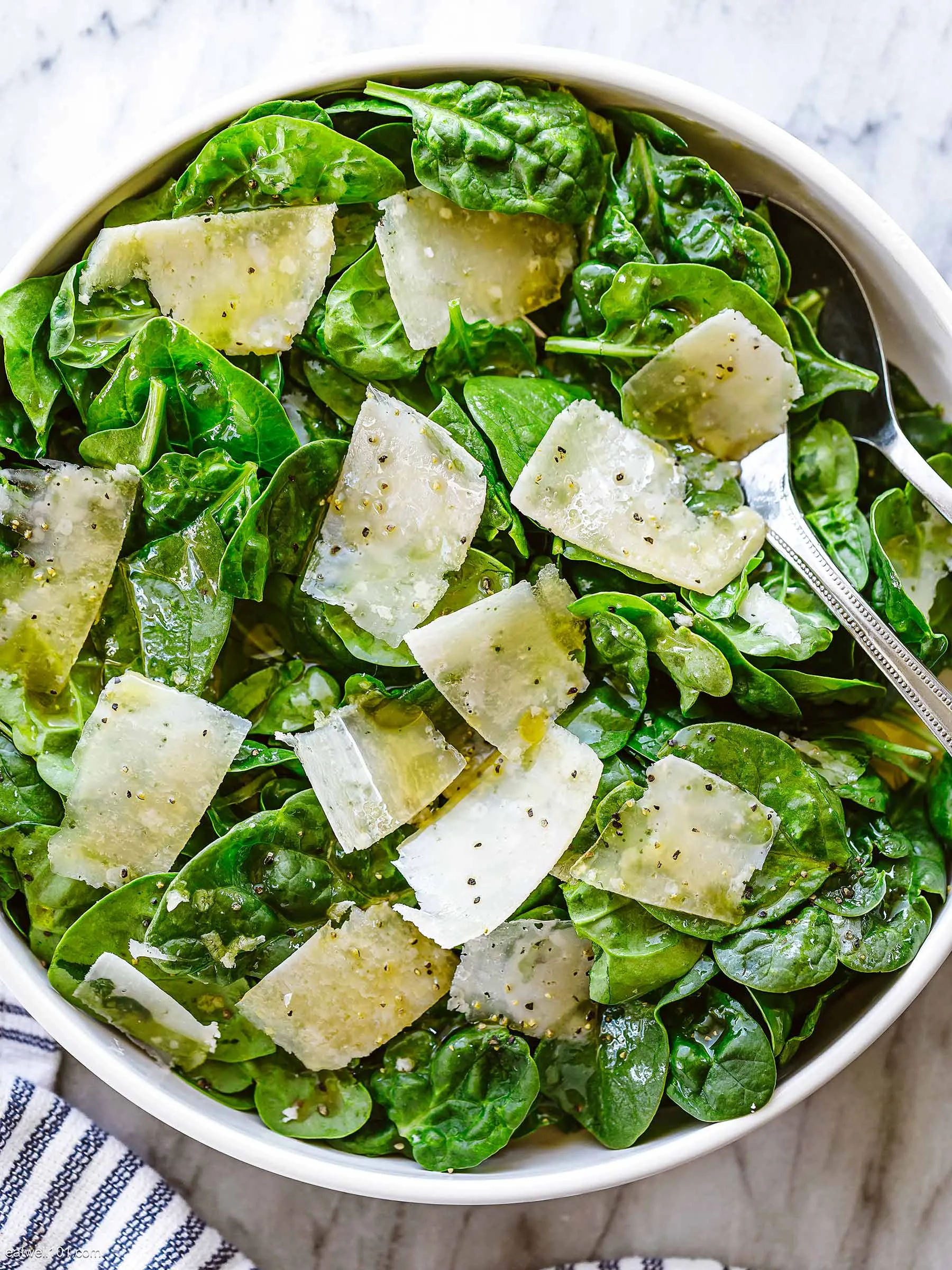 Les Halles Spinach Salad