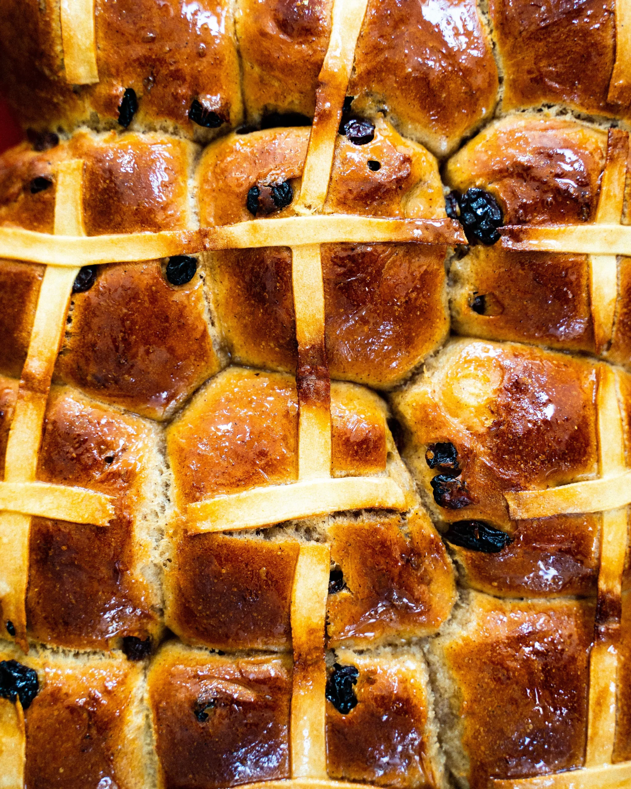 Light and Fluffy Hot Cross Buns