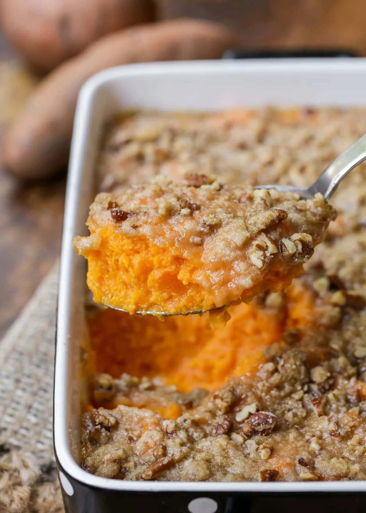Lighter Sweet Potato Casserole