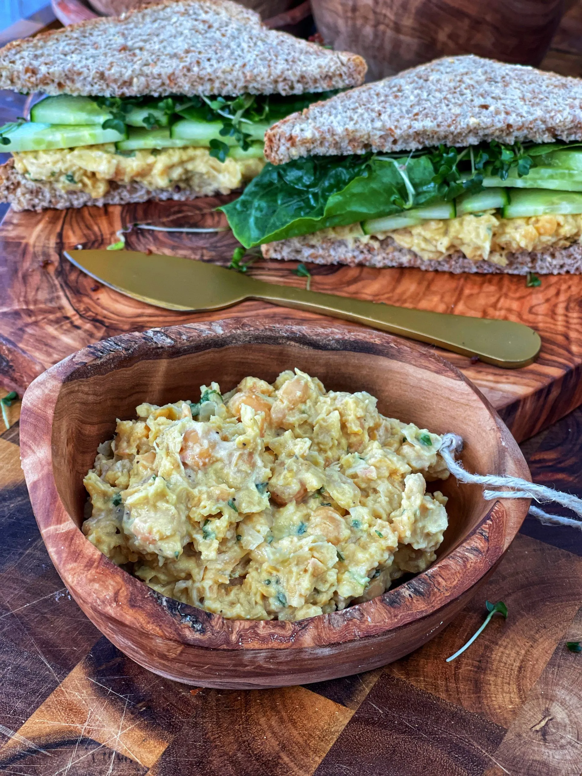 Lite Eggless Egg Salad