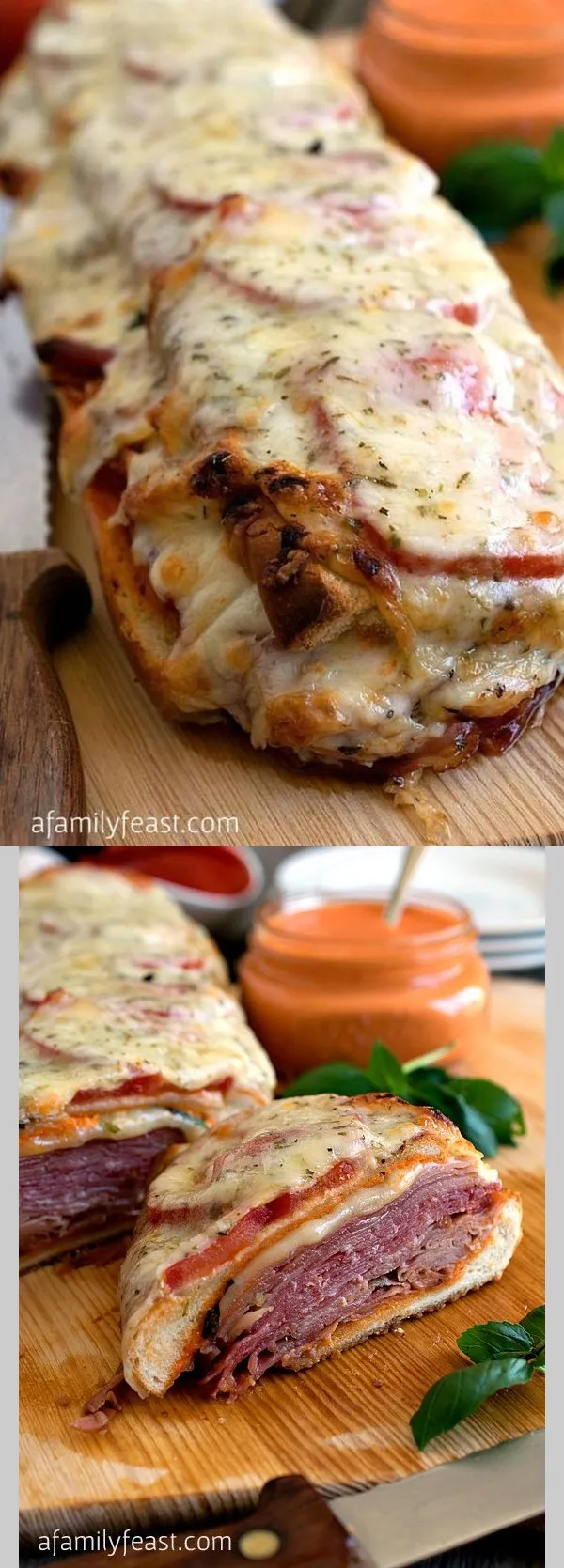 Loaded Italian Sub Roasted Red Pepper Aioli