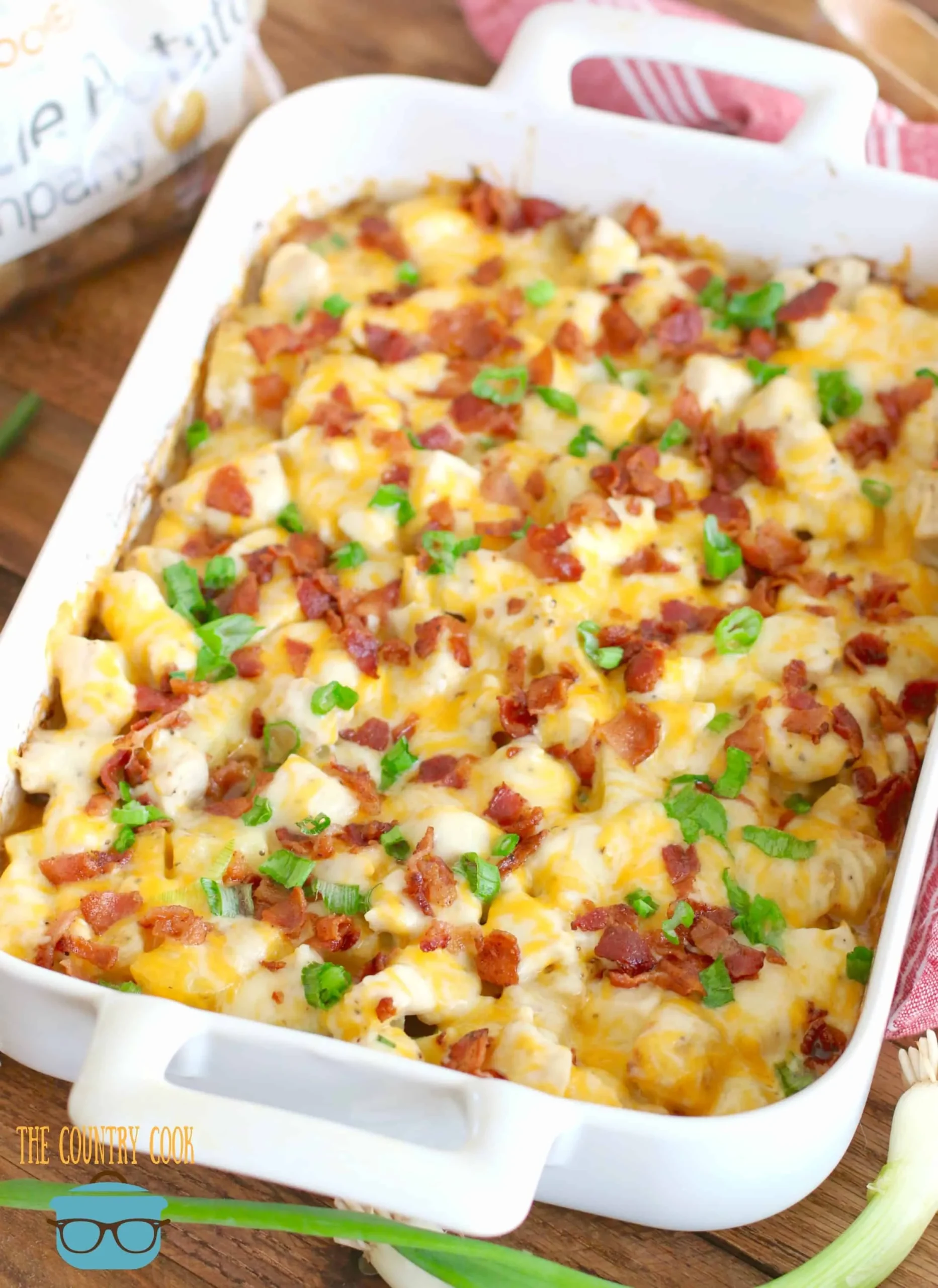Loaded Potato and Chicken Casserole