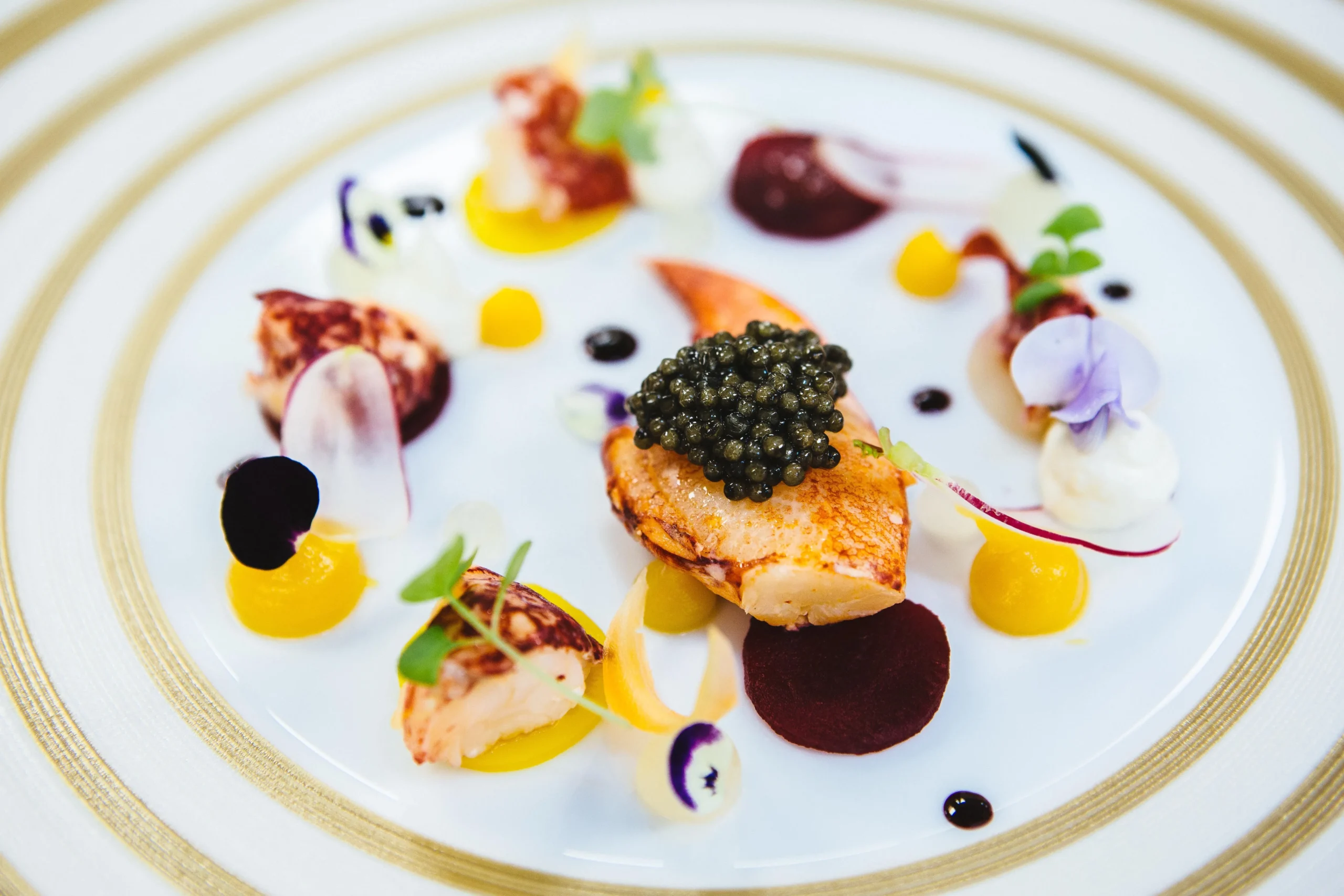 Lobster Custard with Caviar