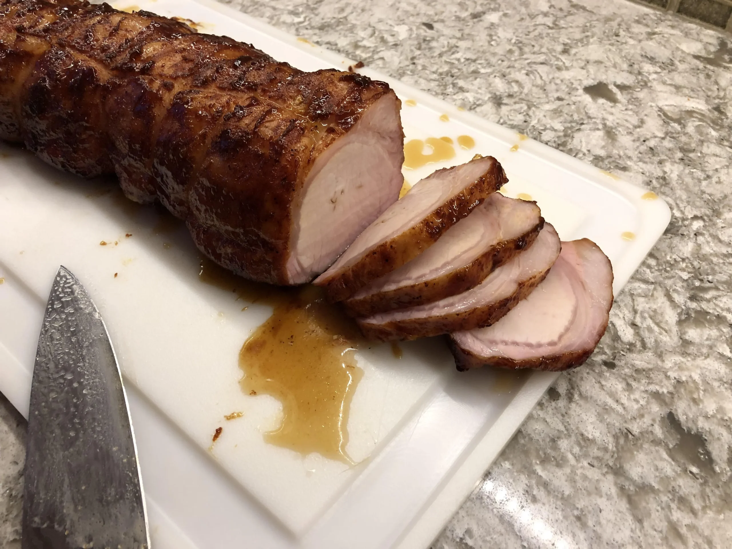 Loin Roast with Smoky Barbecue Sauce