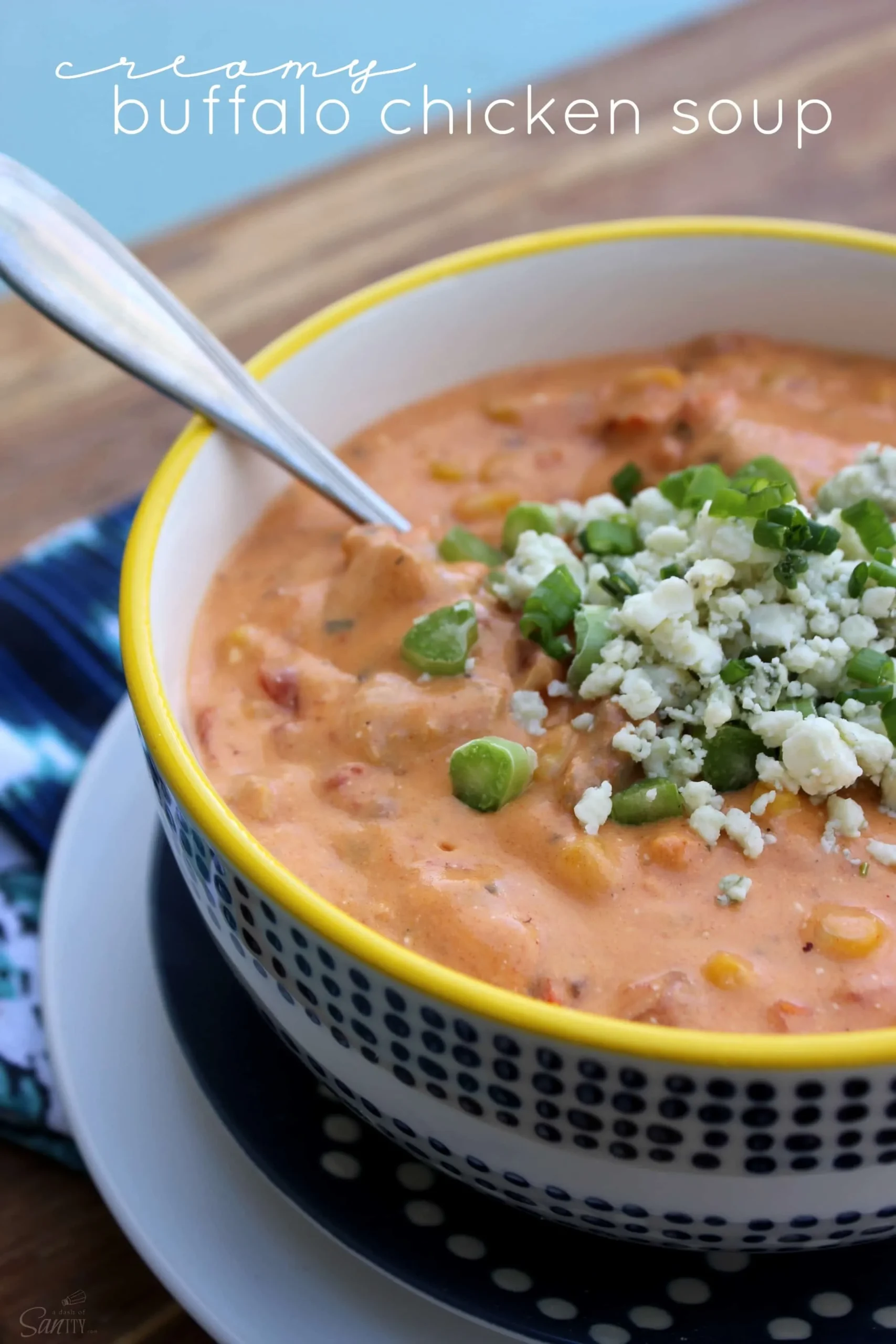 Low Carb Buffalo Chicken Soup