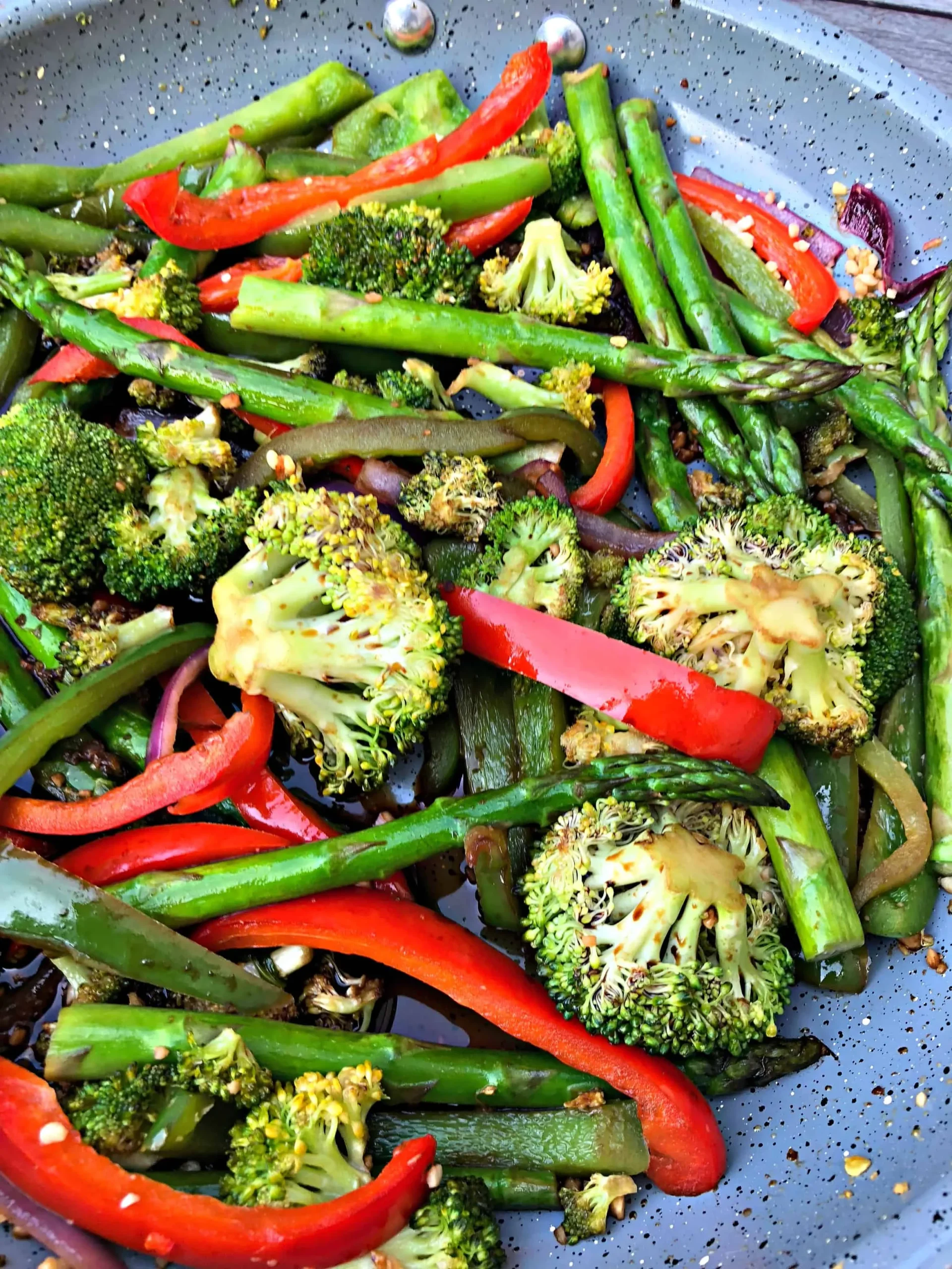 Low Carb Ginger Garlic Vegetable Stir Fry