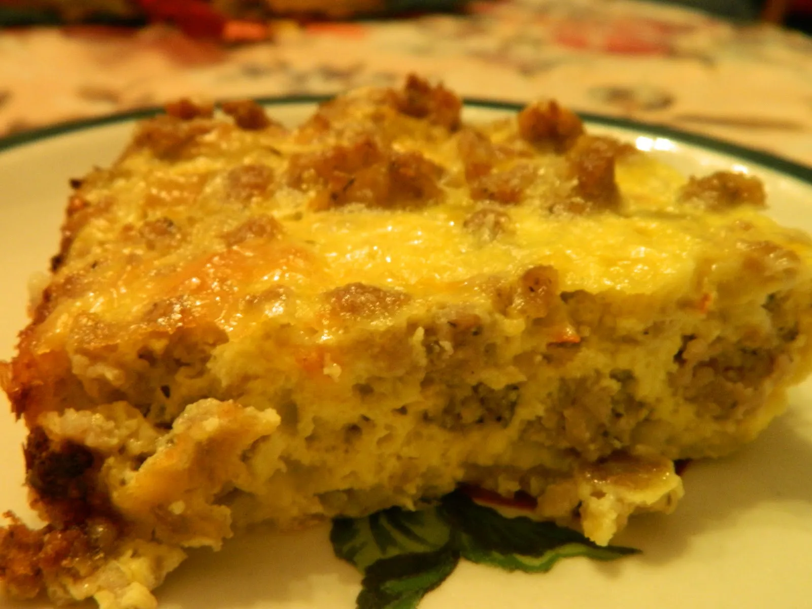 Low Carb Hashbrown Breakfast Casserole