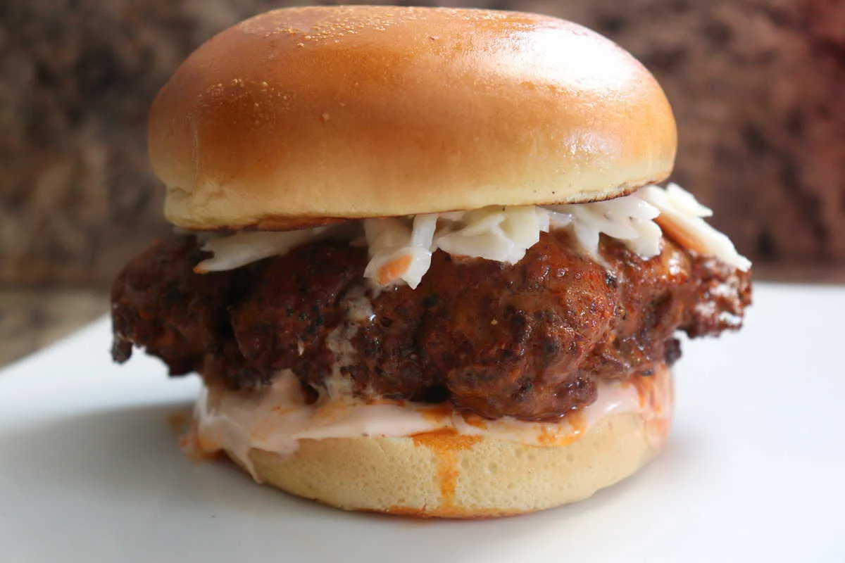 Malcom Reed Smoked Spicy Buffalo Chicken Sandwich