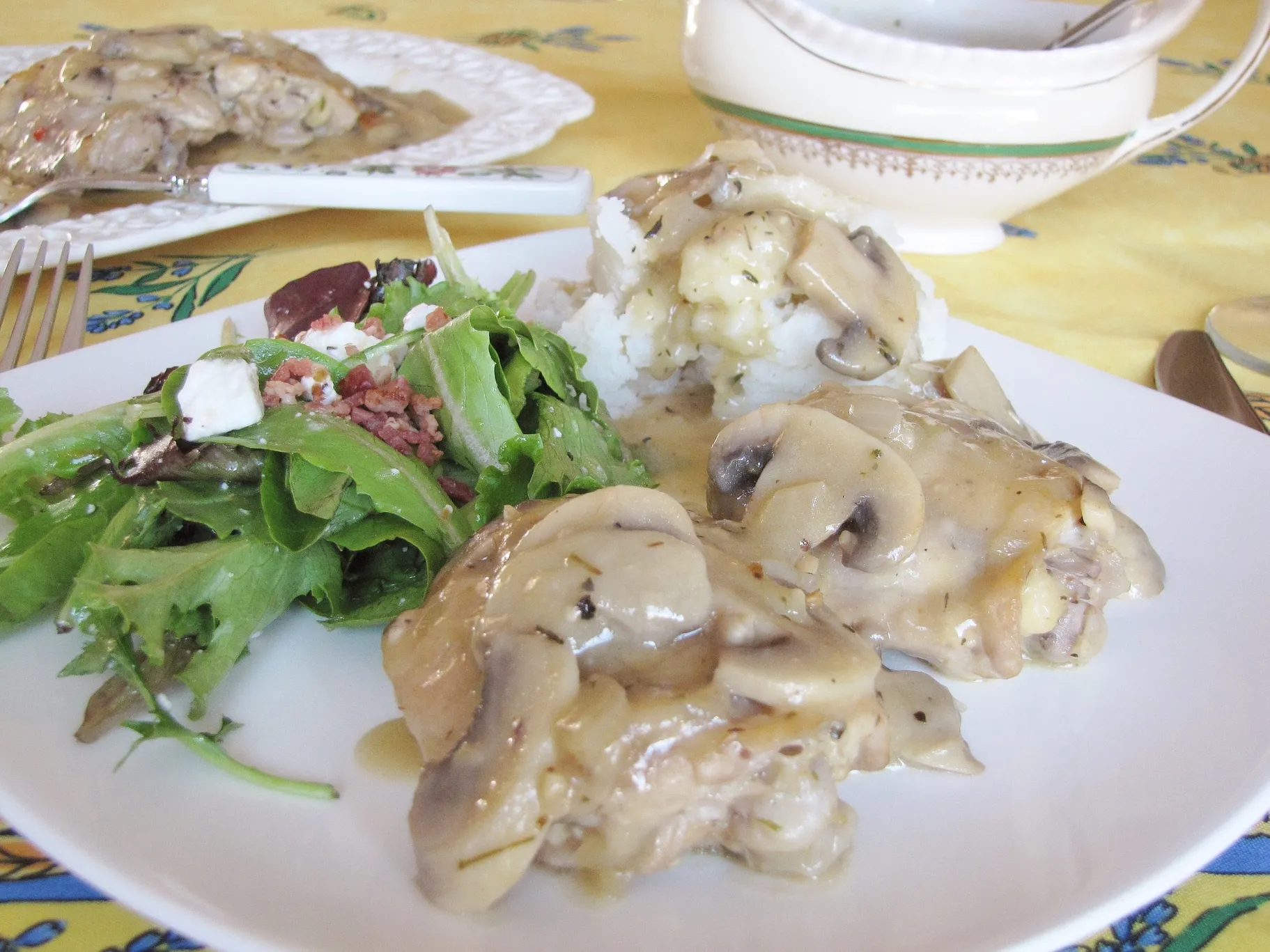 Mama's Chicken with Mushrooms