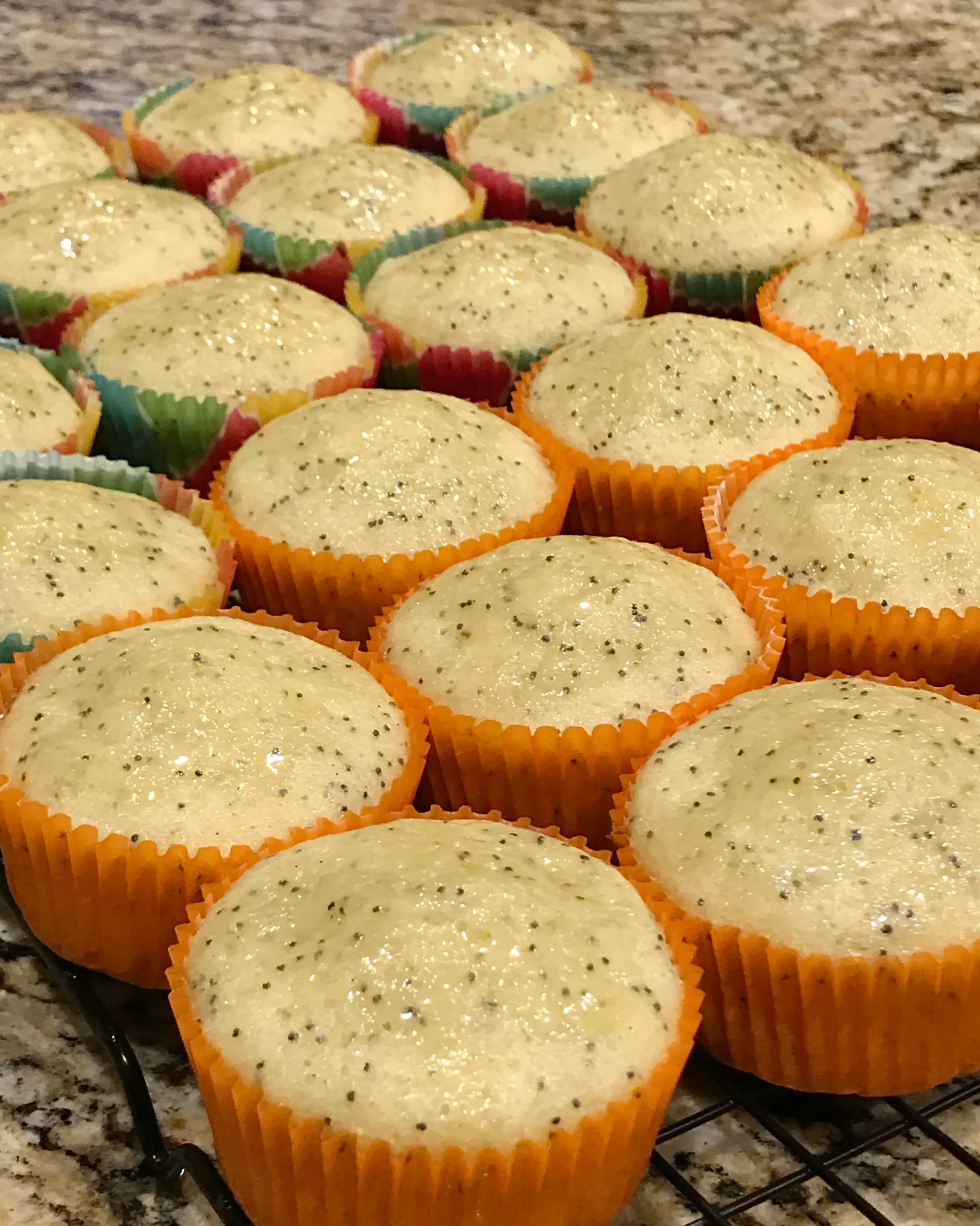 Mango Lassi Poppy Seed Muffins